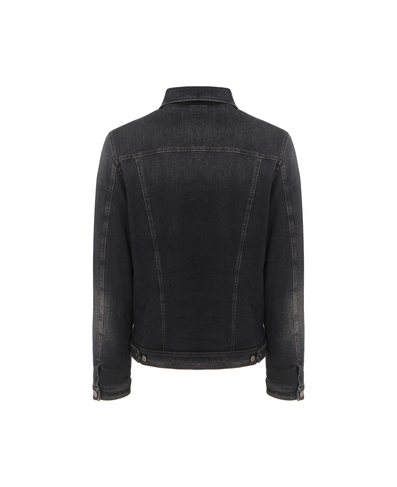 Moorer Denim Jacket - Nero