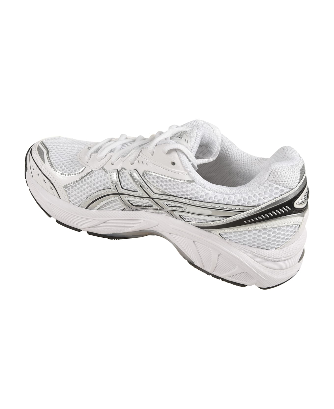 Asics Mesh Lace-up Sneakers - White