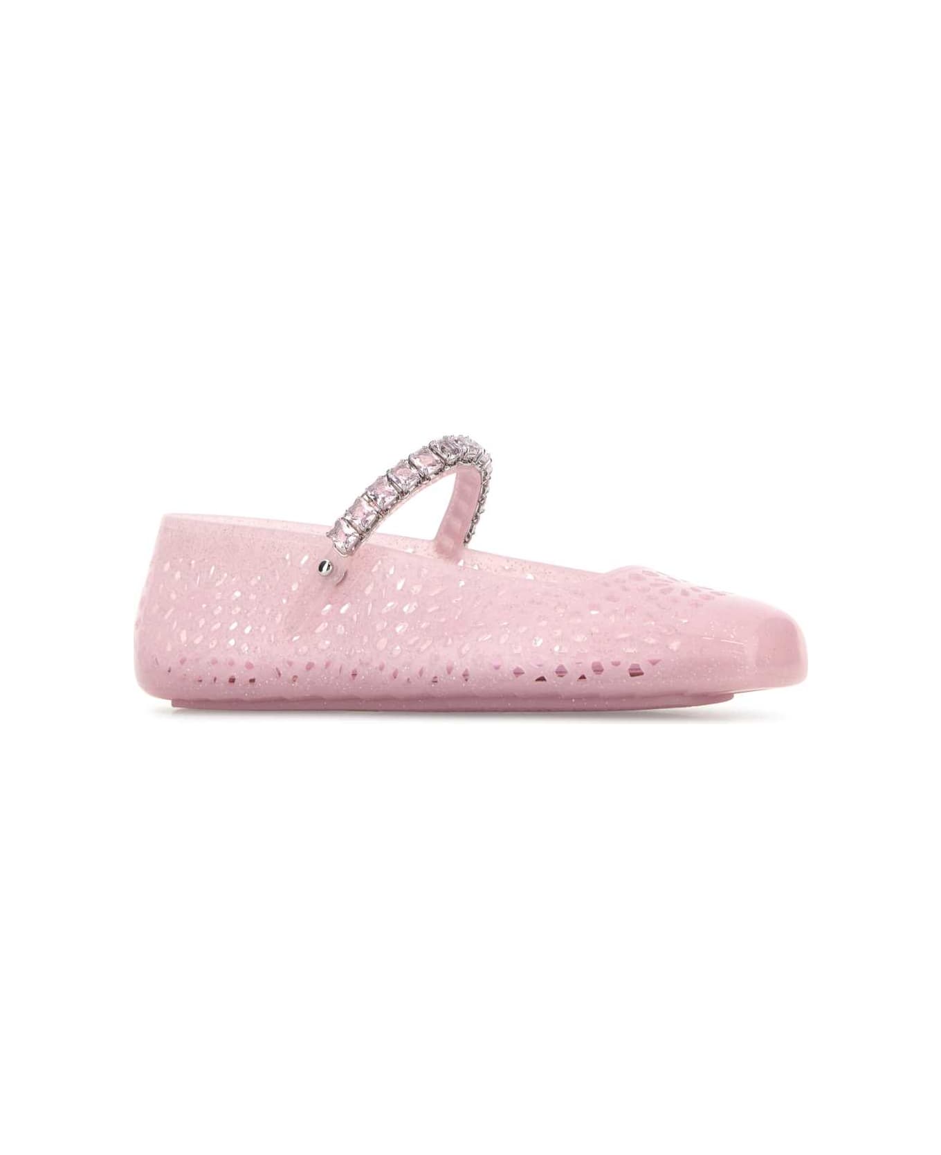 フラットシューズ JIMMY CHOO Slate Rubber The Jelly Ballerinas Jimmy Choo Slate Rubber The Jelly Ballerinas | italist