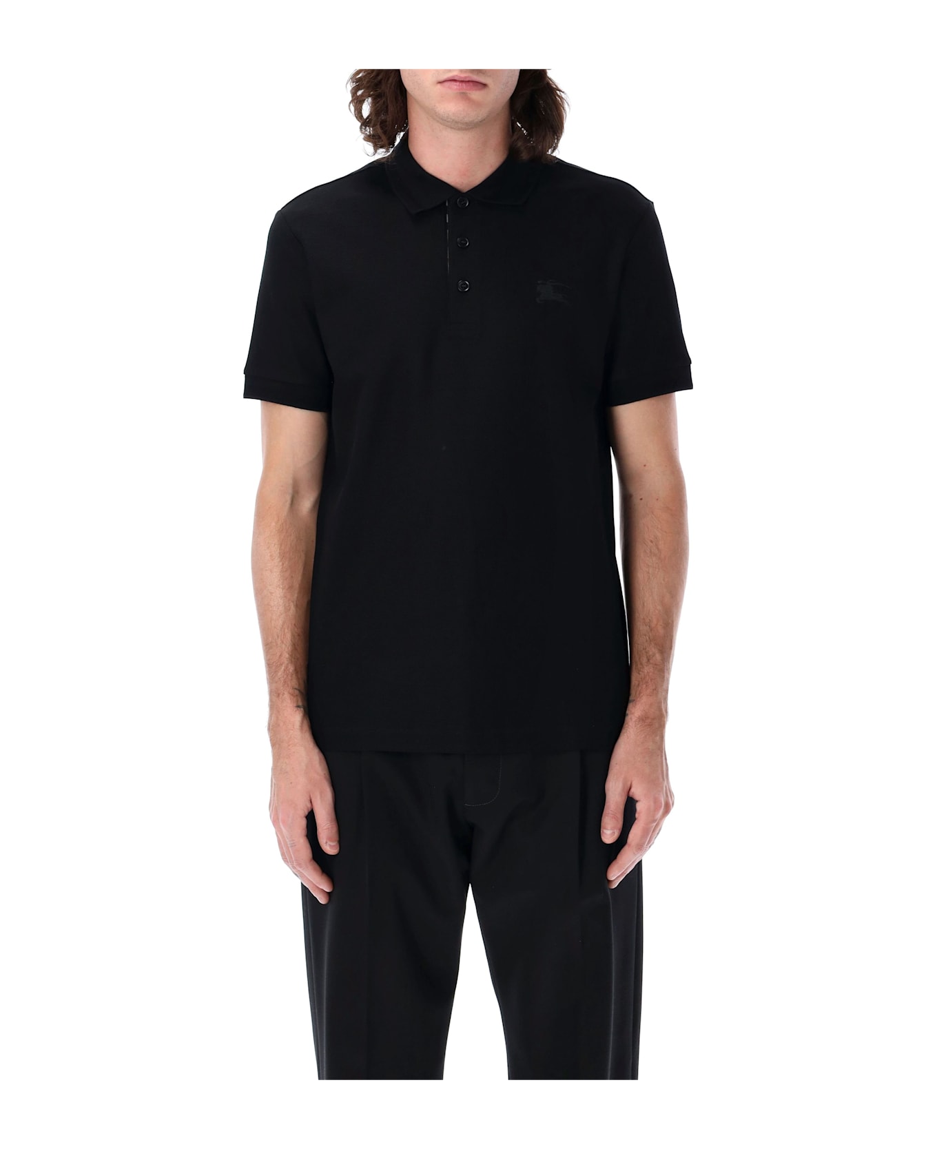 Burberry London Polo Shirt - BLACK ポロシャツ