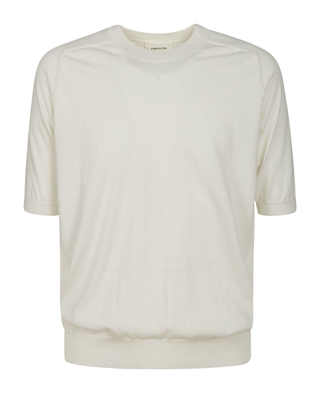 Atomo Factory T-shirt Cotone Crepe - White