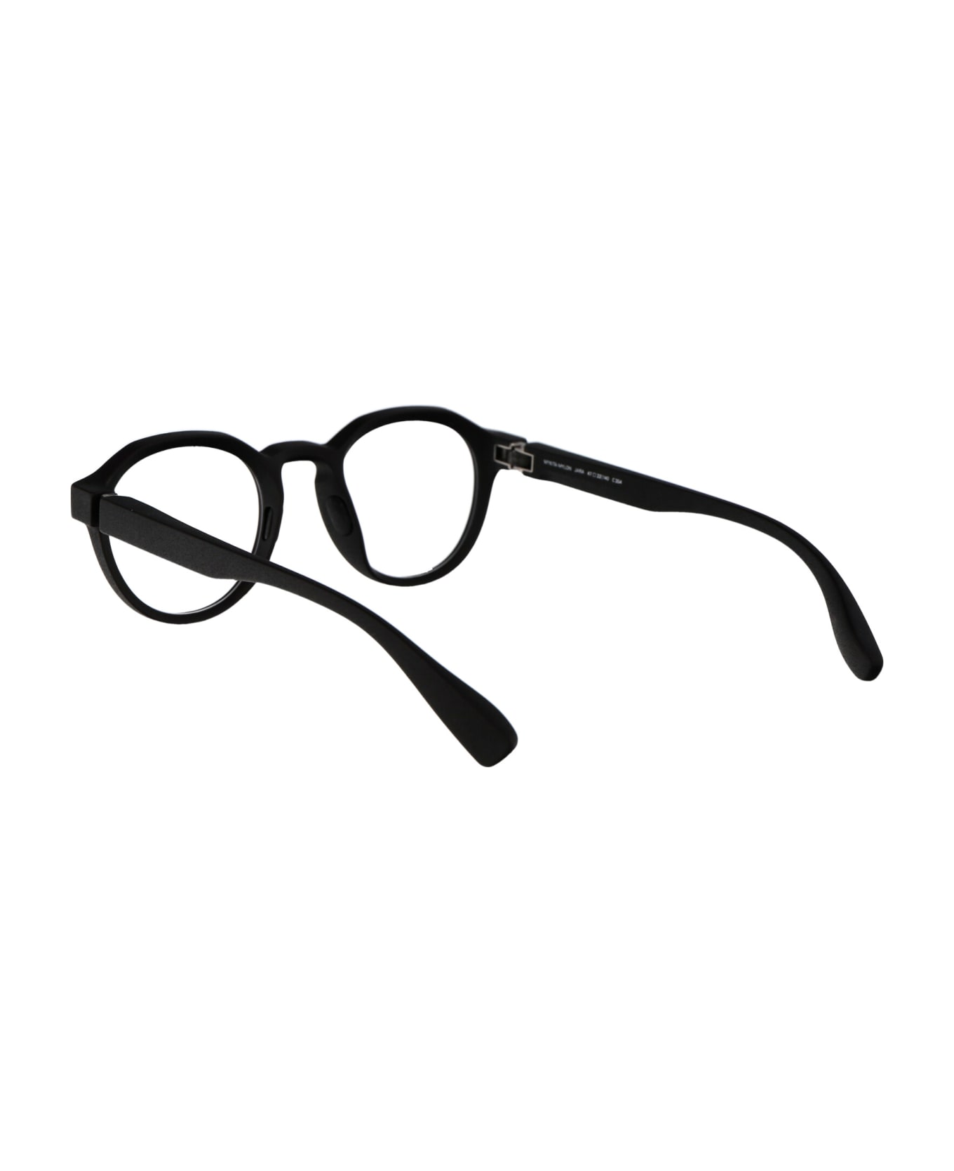 Mykita Jara Glasses - 354 MD1-Pitch Black Clear アイウェア