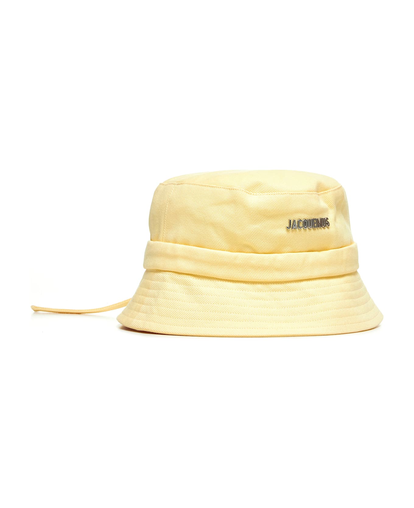 Jacquemus Le Bob Gadjo Drawstring Bucket Hat - Pale yellow 帽子