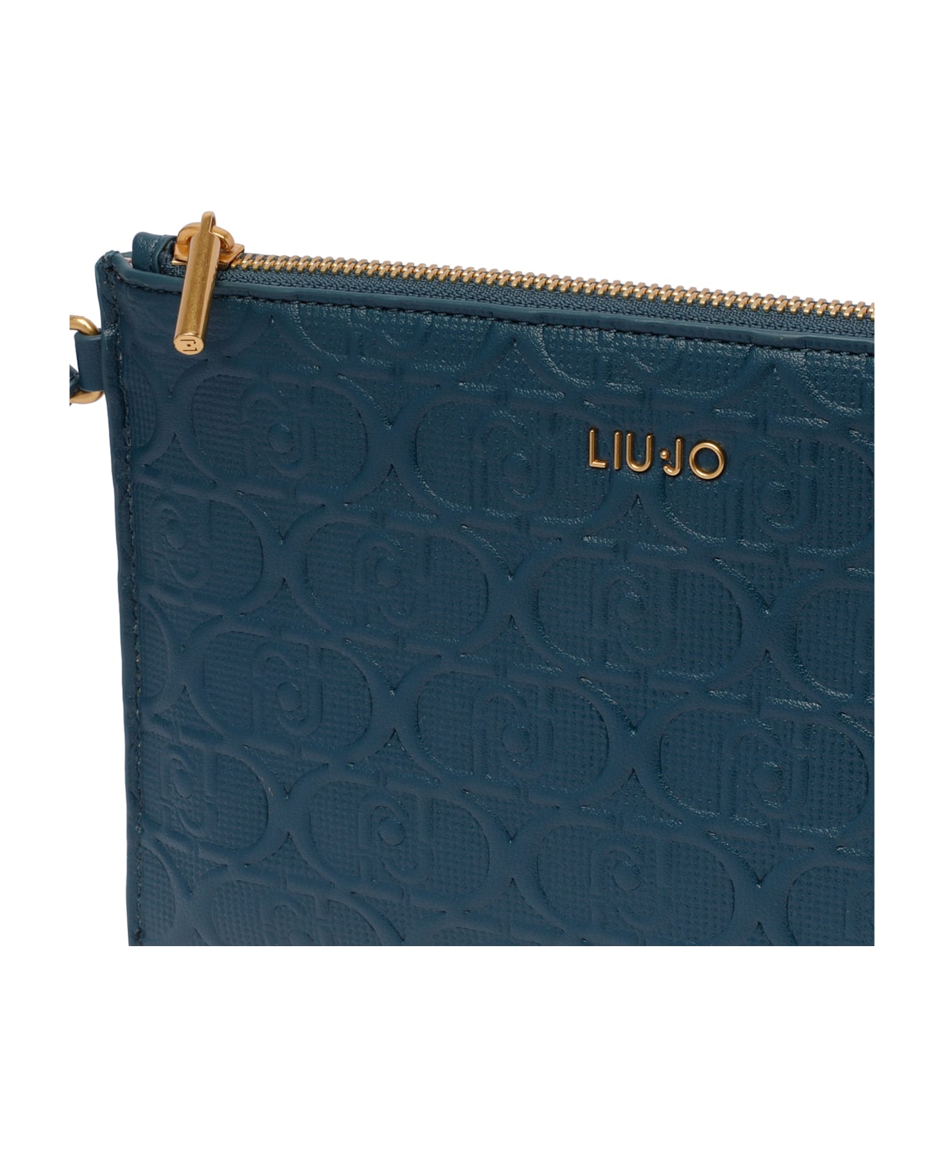 Liu-Jo Medium Logo Pouch - Green