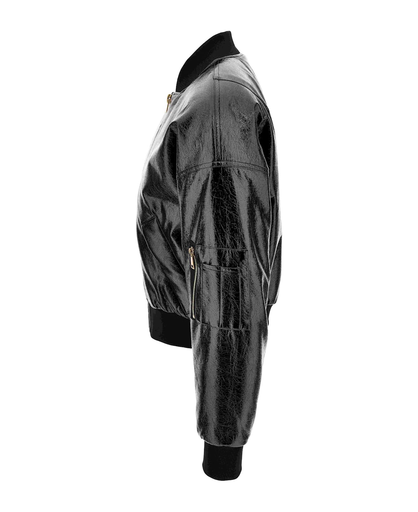 Versace Jeans Couture Leather Jacket - Black