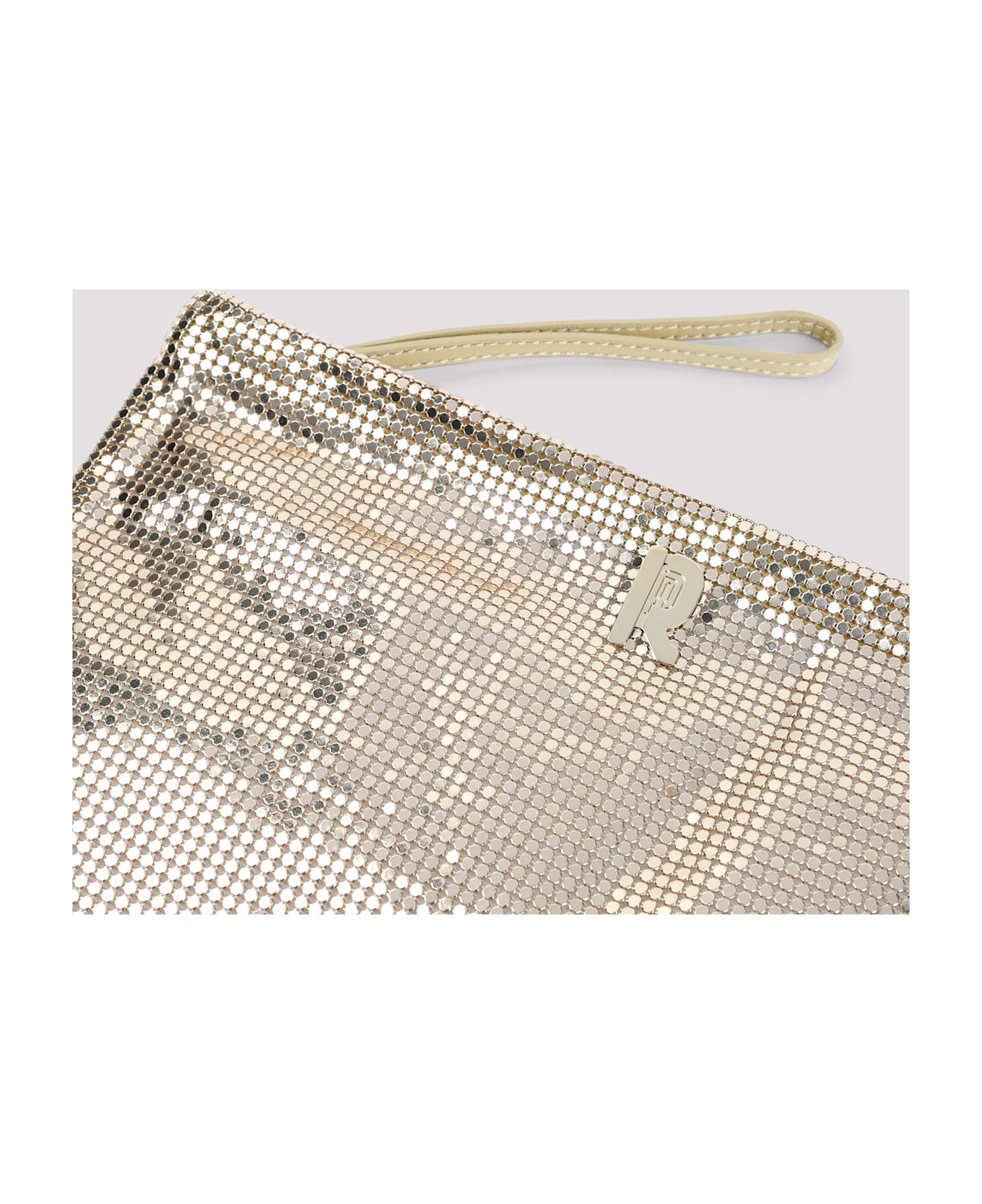 Paco Rabanne Pochette Handbag - Gold