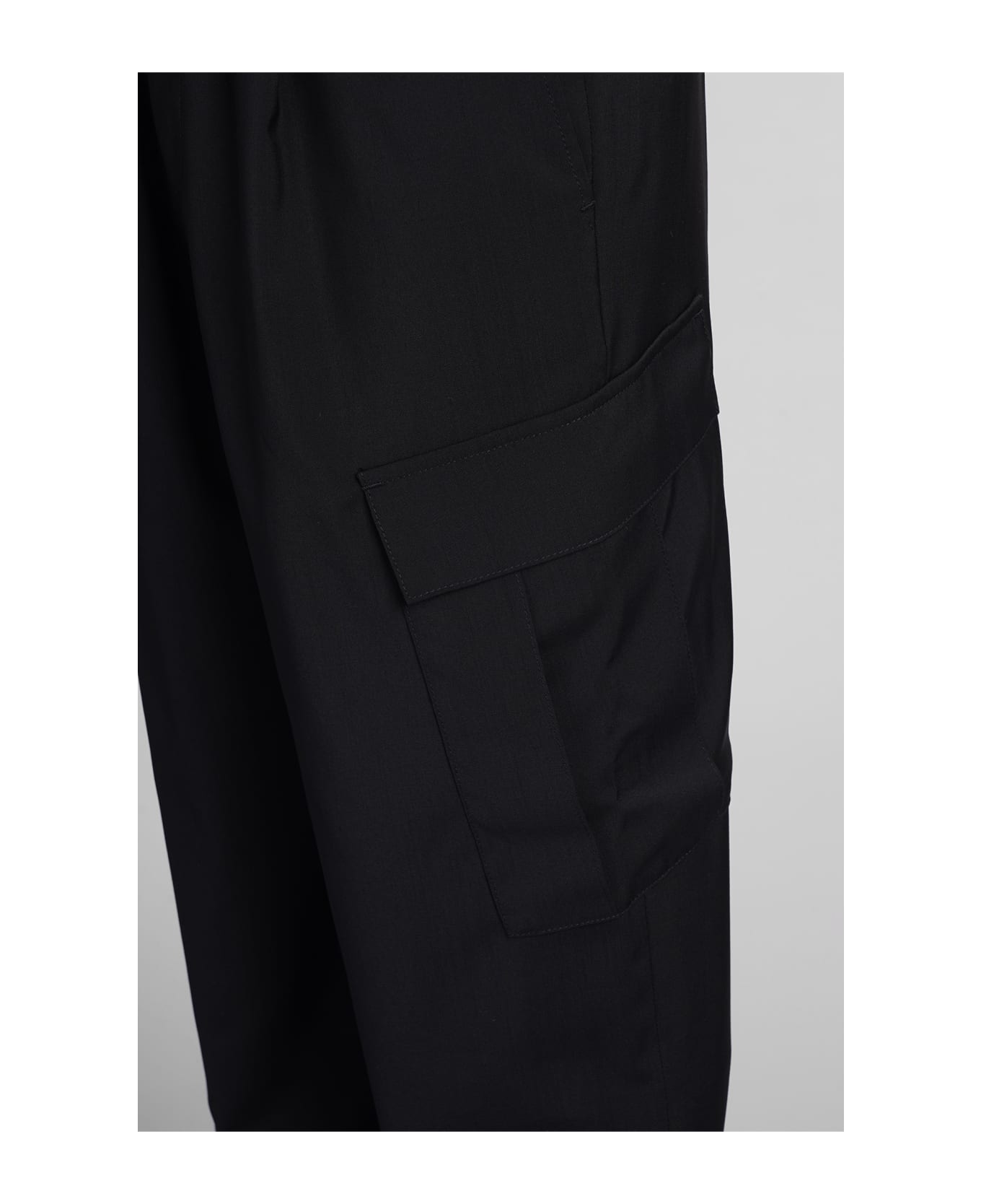 Barena Rambagio Pants In Black Wool - black