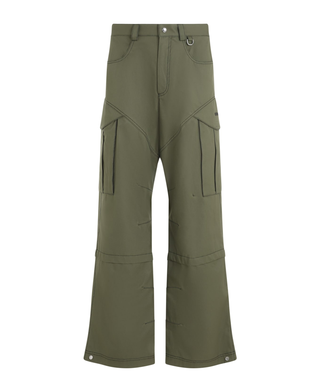 Off-White 'arr Cot Straight Cargo' Pants - Army Green