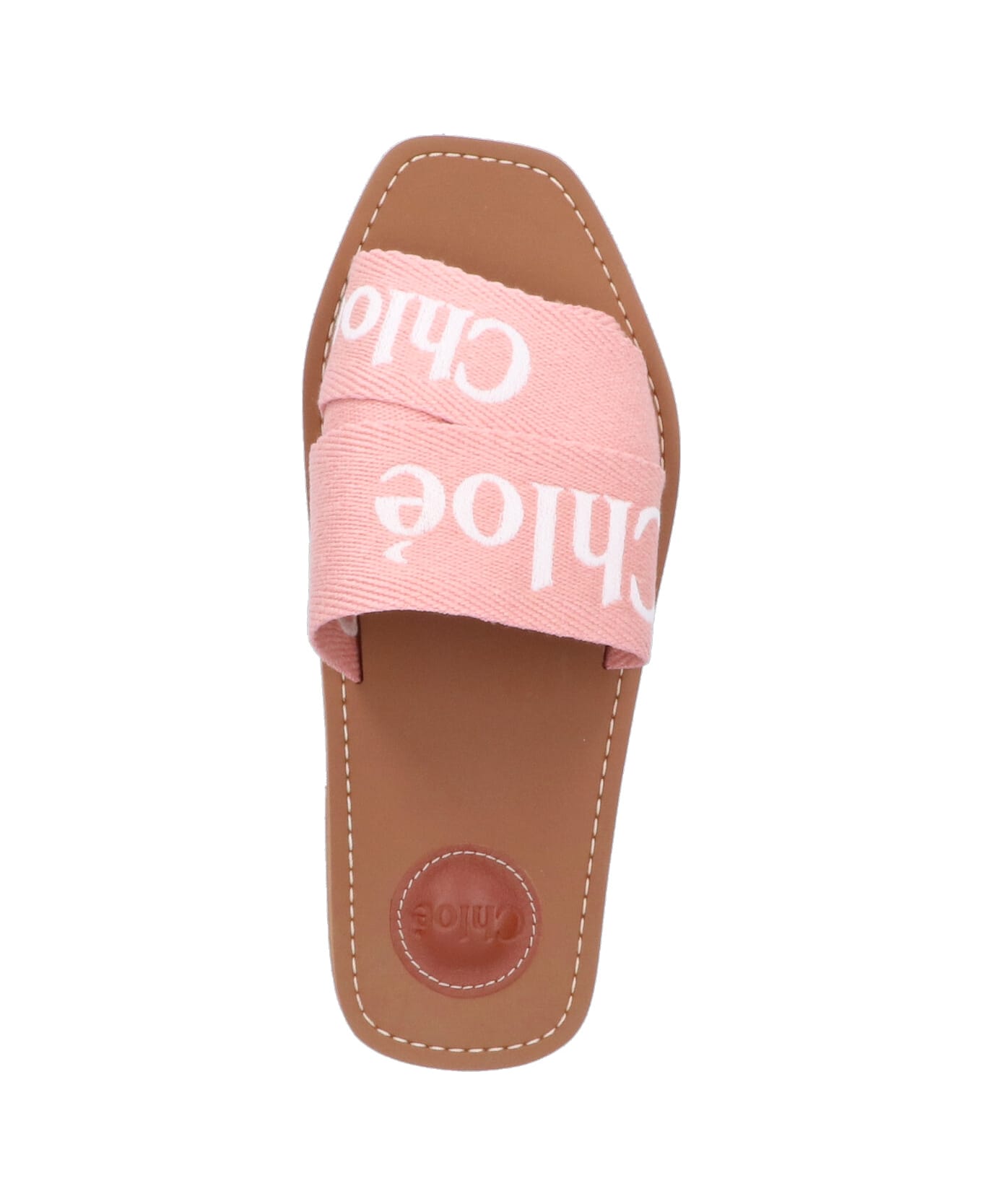 Chloé 
woody
 Mules - LIGHTROSEWOOD