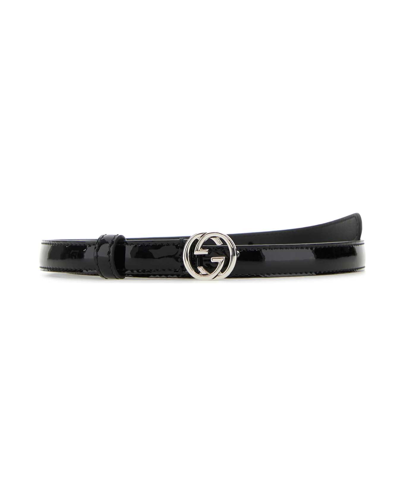 Gucci Black Leather Belt - Black