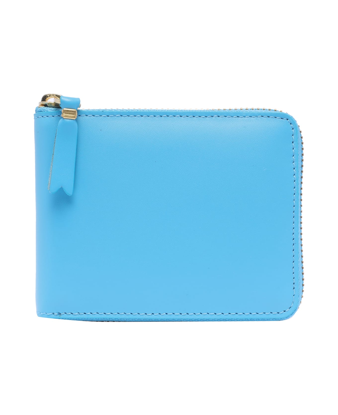 Comme des Garçons Wallet Classic Leather Line Wallet - Clear Blue