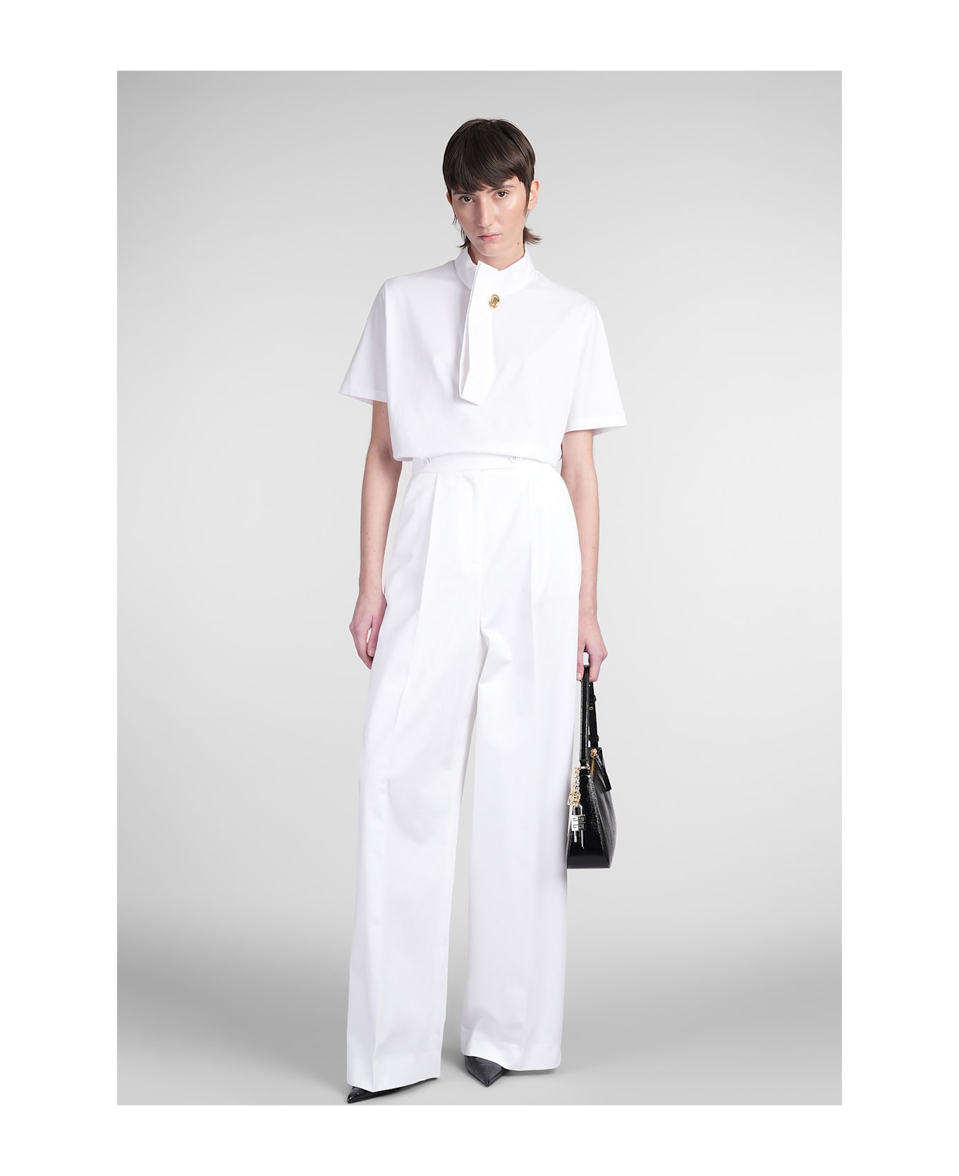 Givenchy T-shirt In White Cotton - white