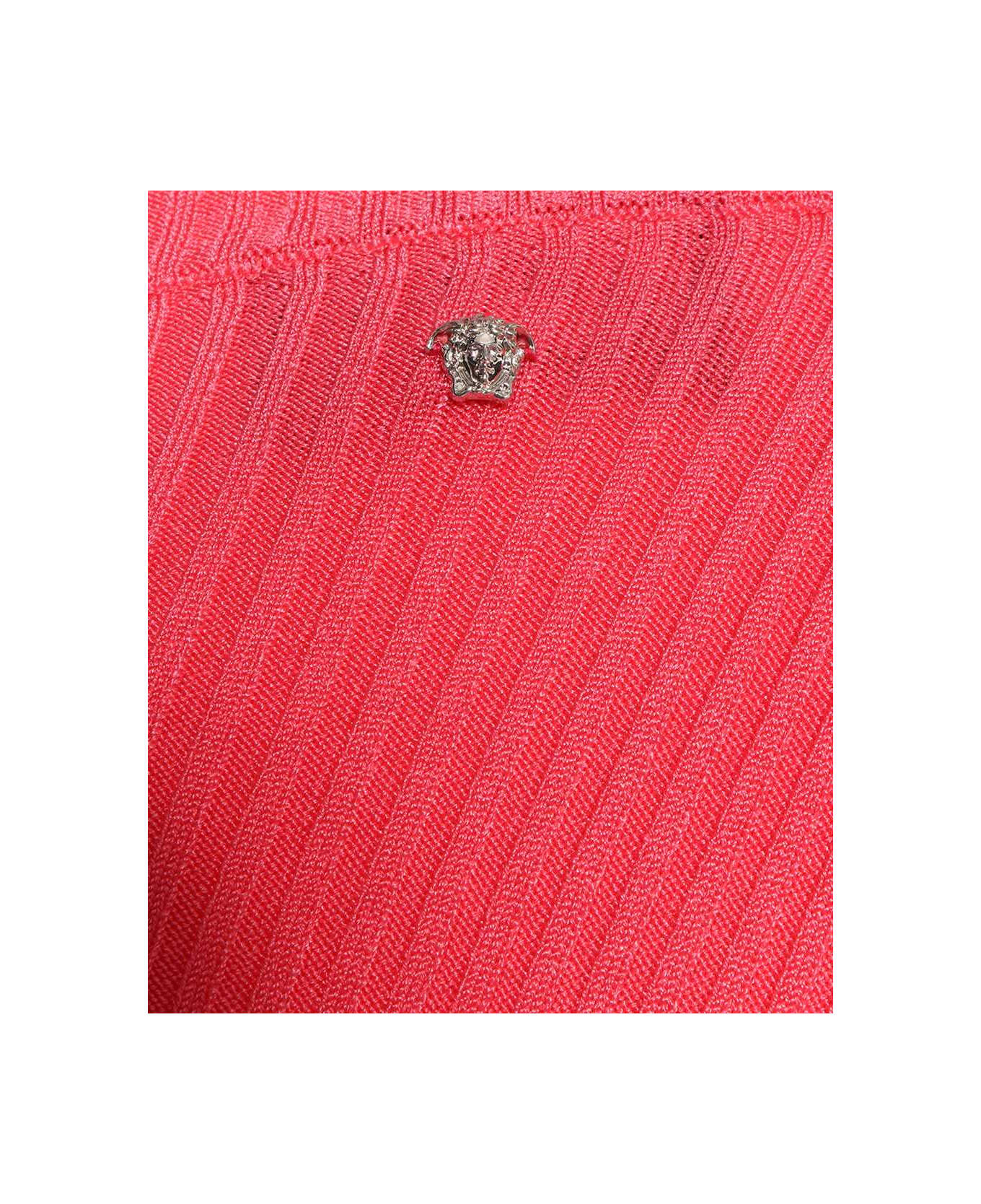 Versace Knitted Dress - Fuchsia