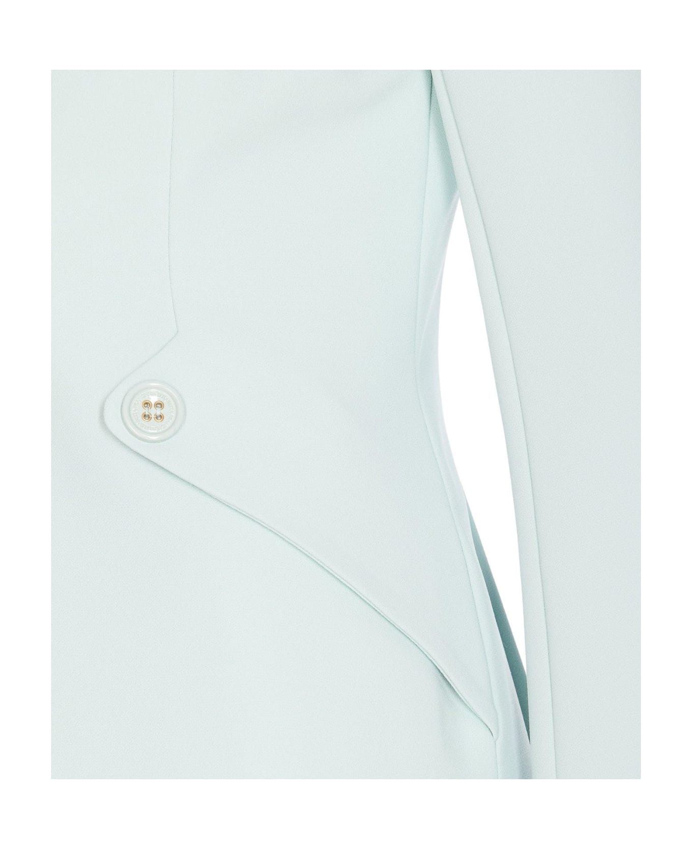 Elisabetta Franchi Logo Plaque Single-breasted Jacket Elisabetta Franchi - Blue
