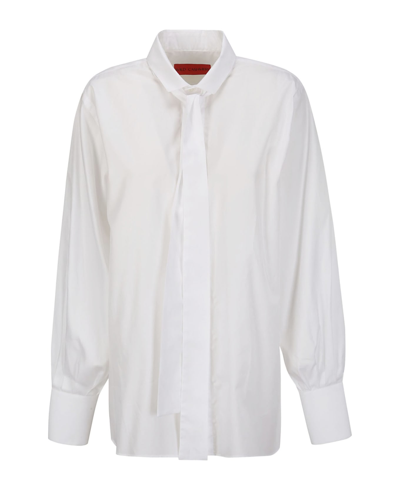 Wild Cashmere Shirt With Hidden Buttons - OFF-WHITE