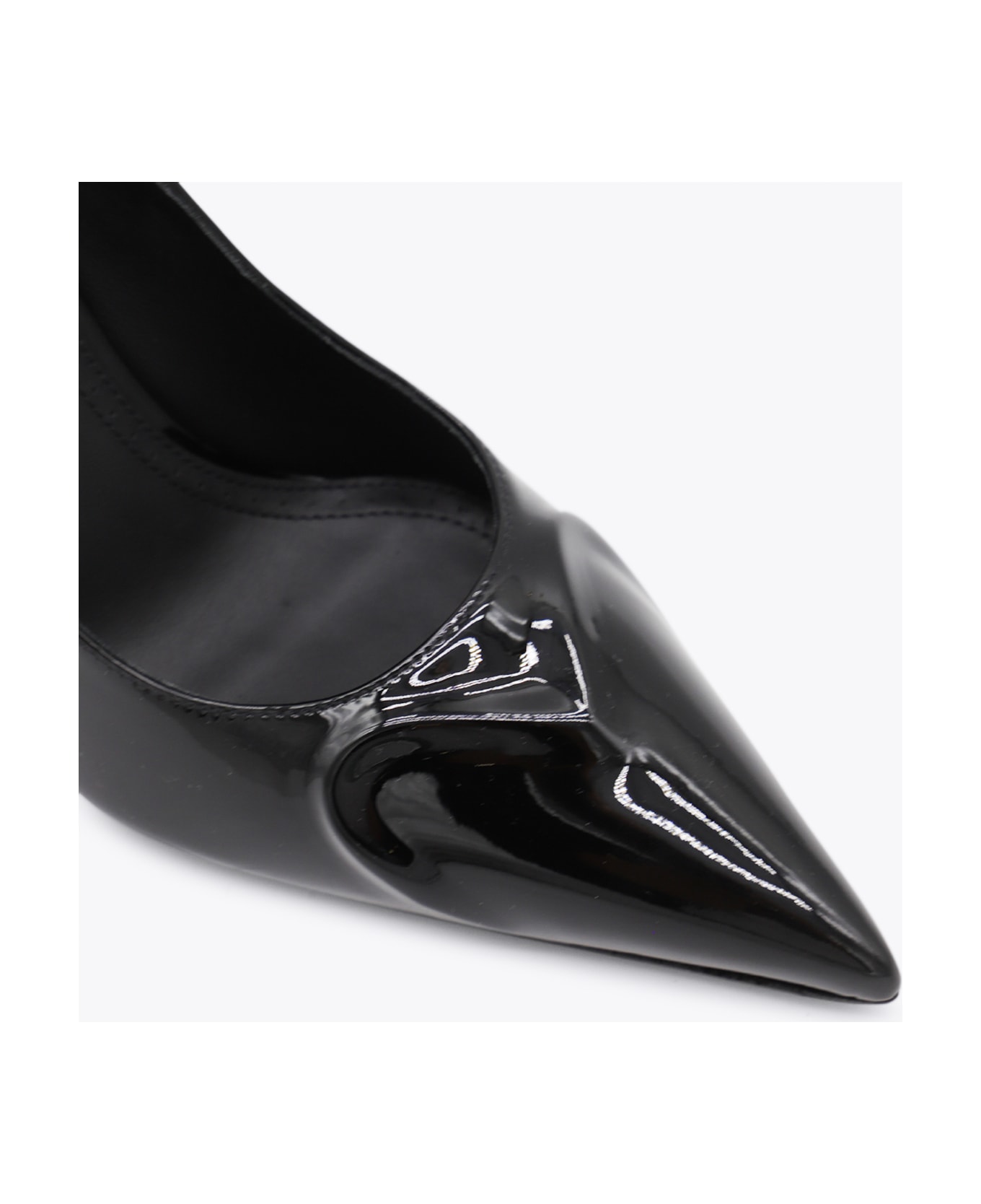 Alaia Black Leather Pumps - Black