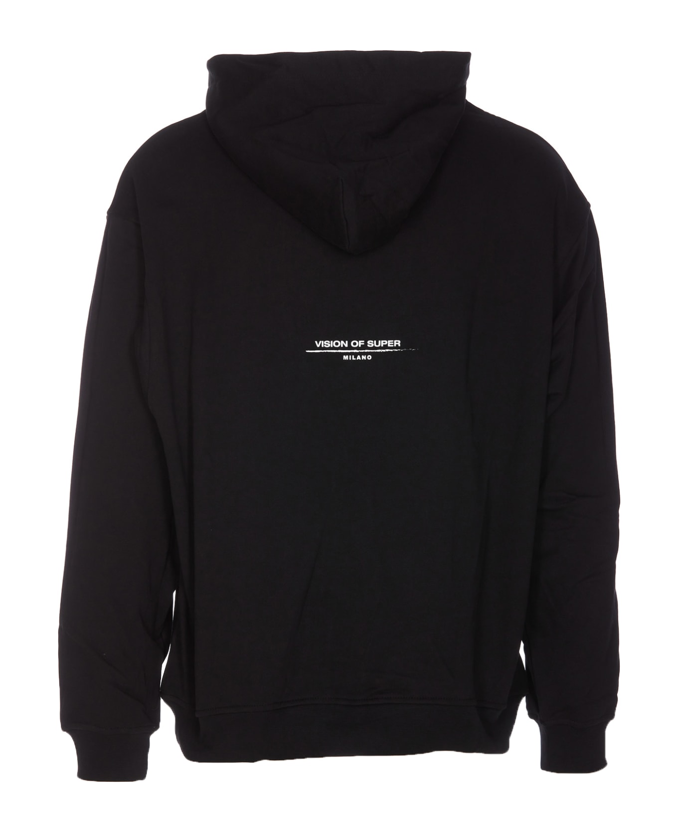 Vision of Super Hoodie With Flames Logo