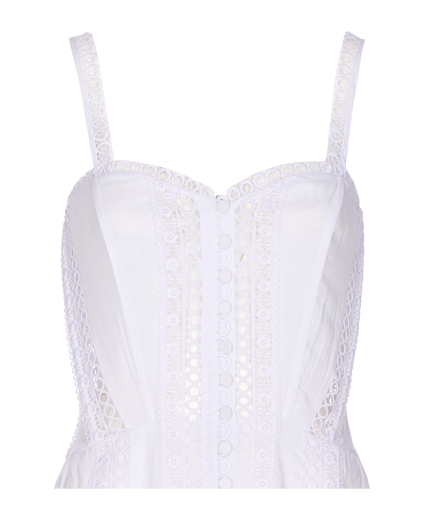 Charo Ruiz Dafelle Dress - White