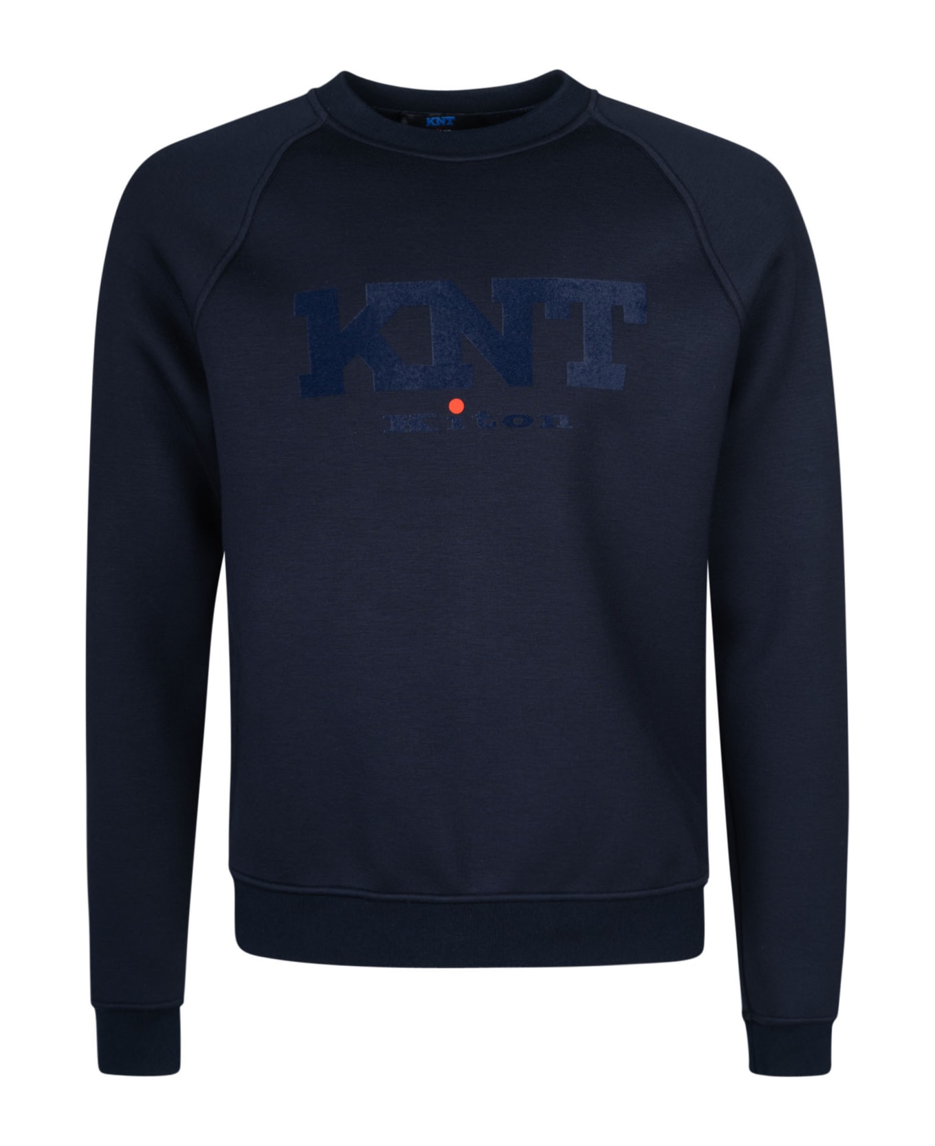 Kiton Knt Logo Sweater - Blue