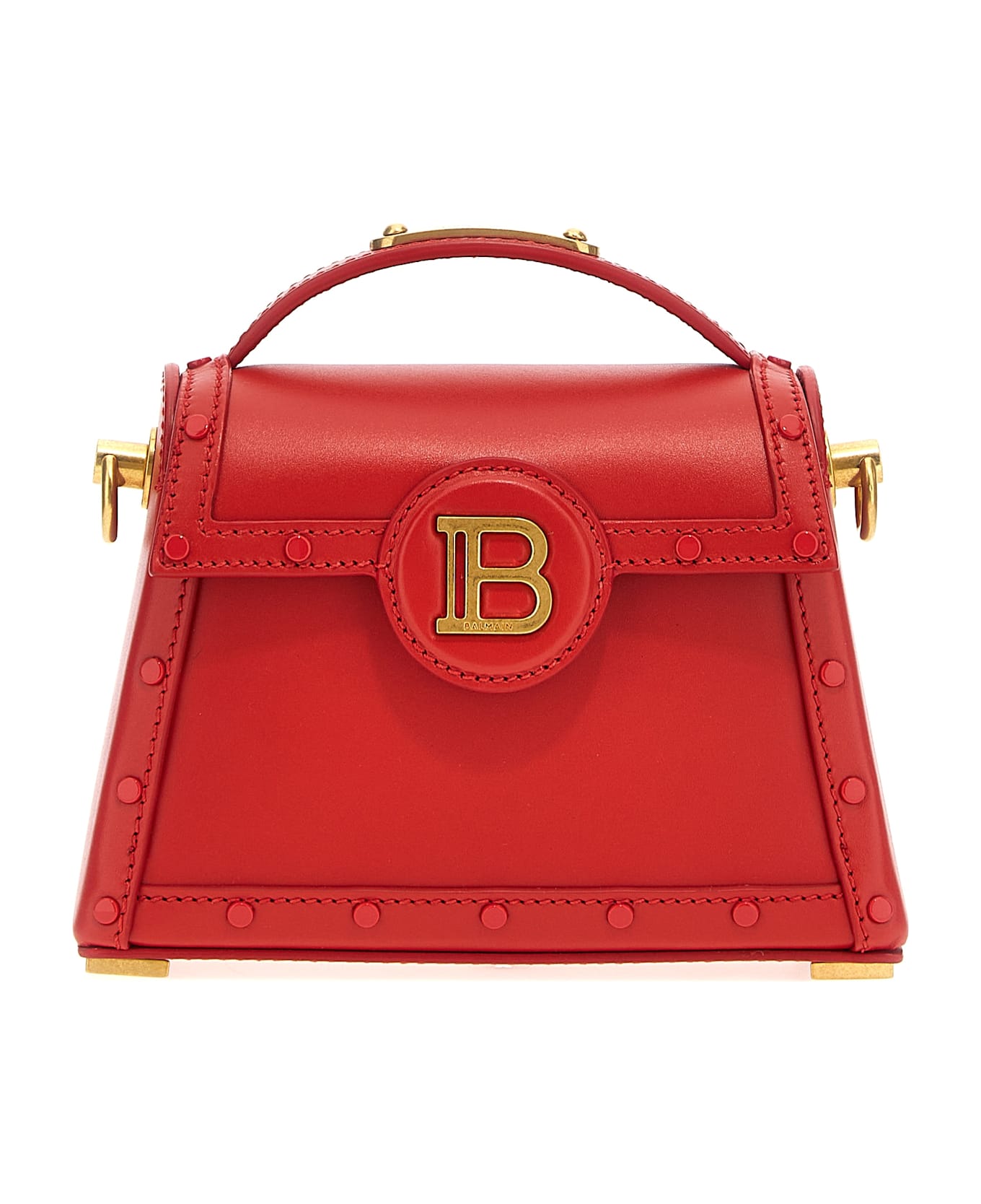 Balmain 'b-buzz Dinasty Small' Handbag - Red