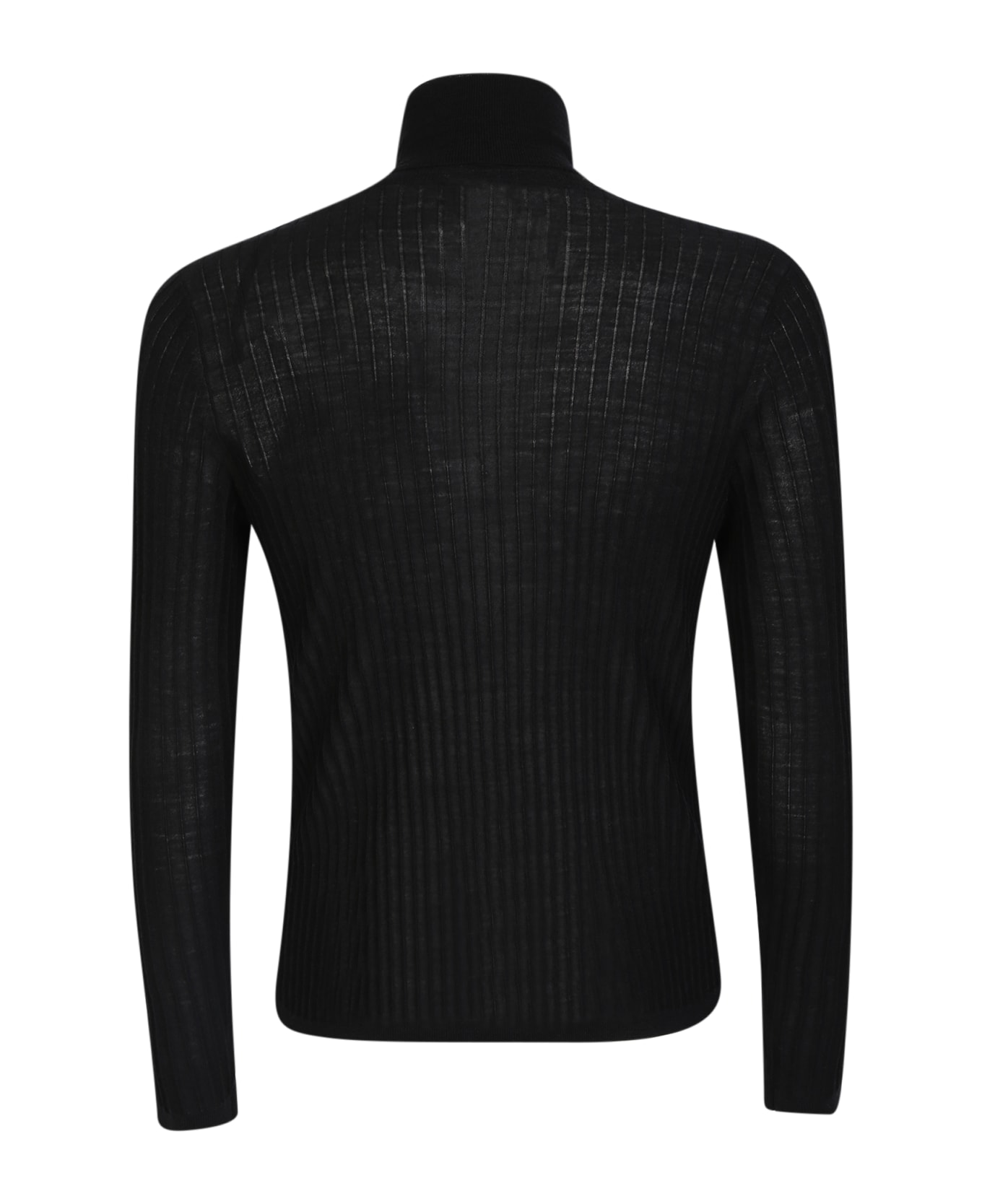 Ballantyne Black Wool Sweater - Black