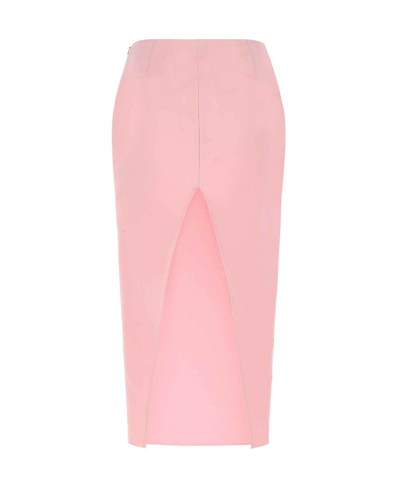 Prada Pink Satin Skirt - F0442