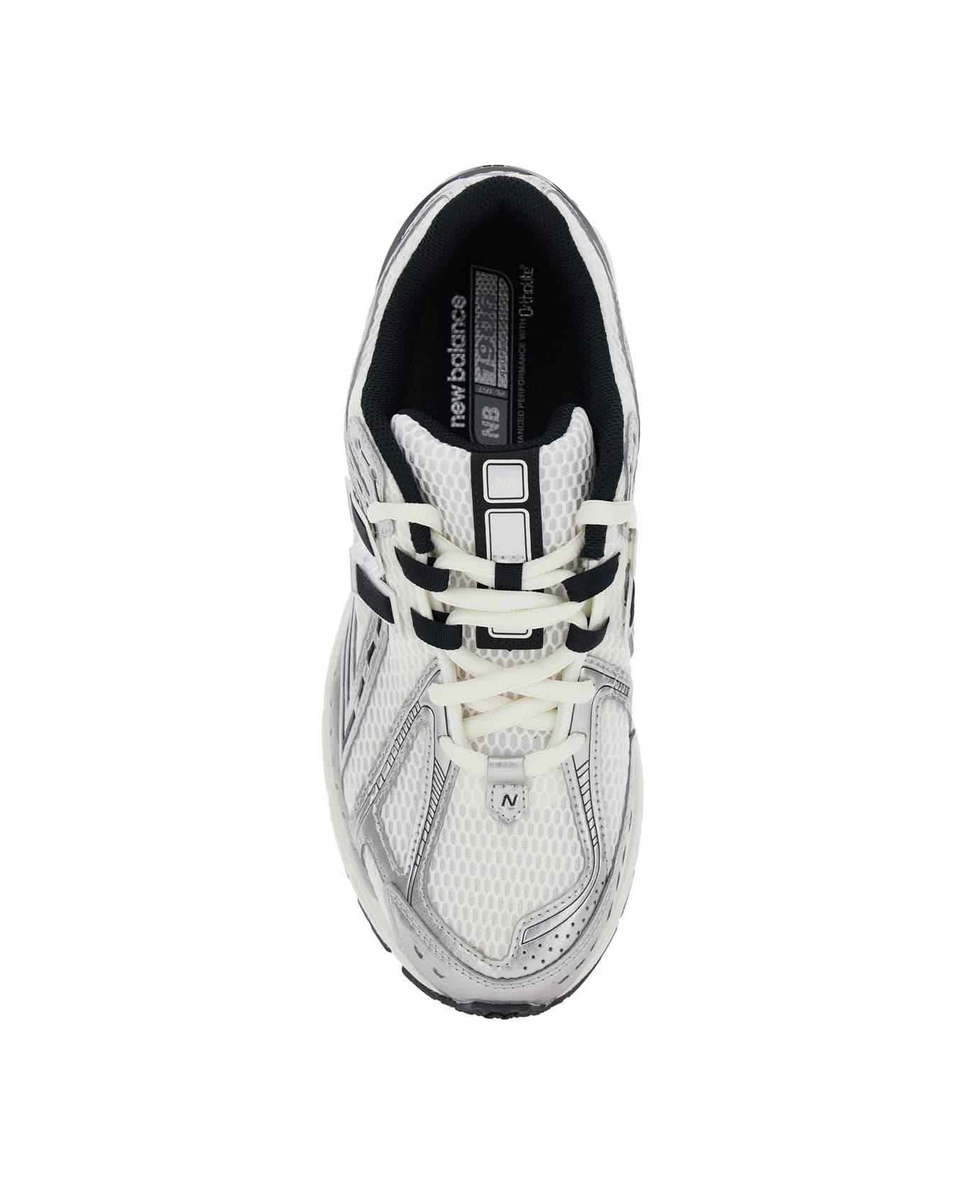 New Balance Multicolor Low Top Sneakers With Logo Detail On The Rear In Tech Fabric Man - White