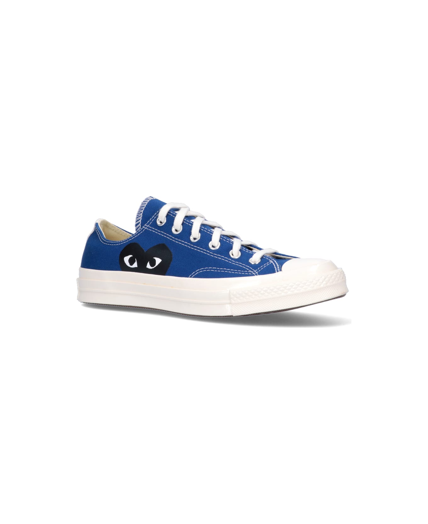Comme des Garçons Play Low Top "chuck Taylor" Sneakers - Blue