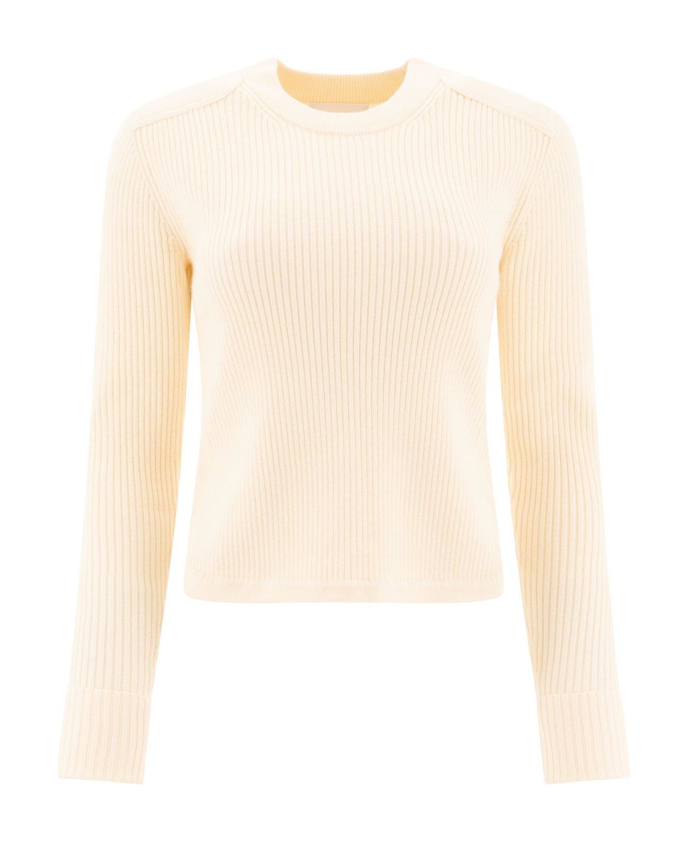 Marant Étoile Gabyne Ribbed Knitted Jumper - POWDER