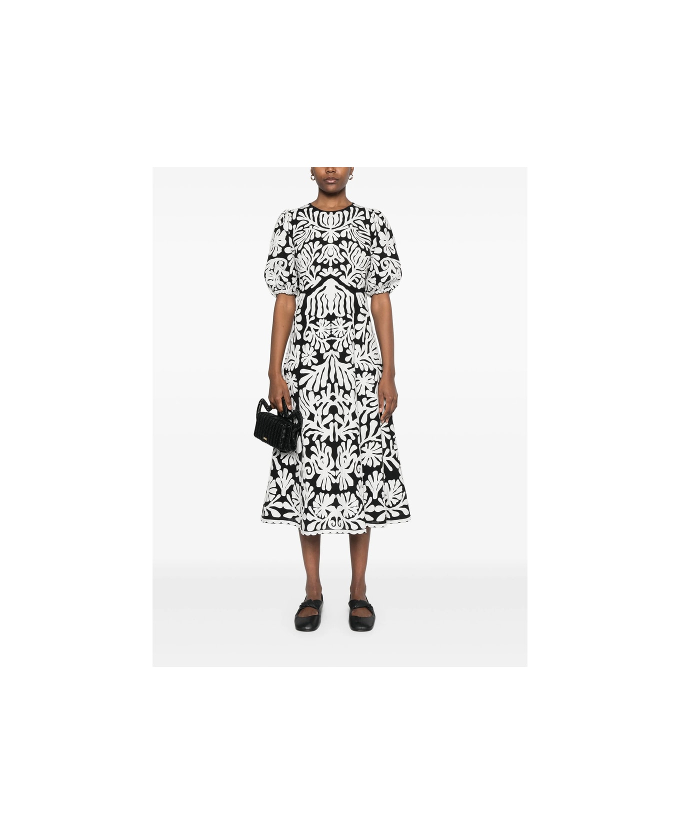 Sea New York Dress - BLACK/WHITE