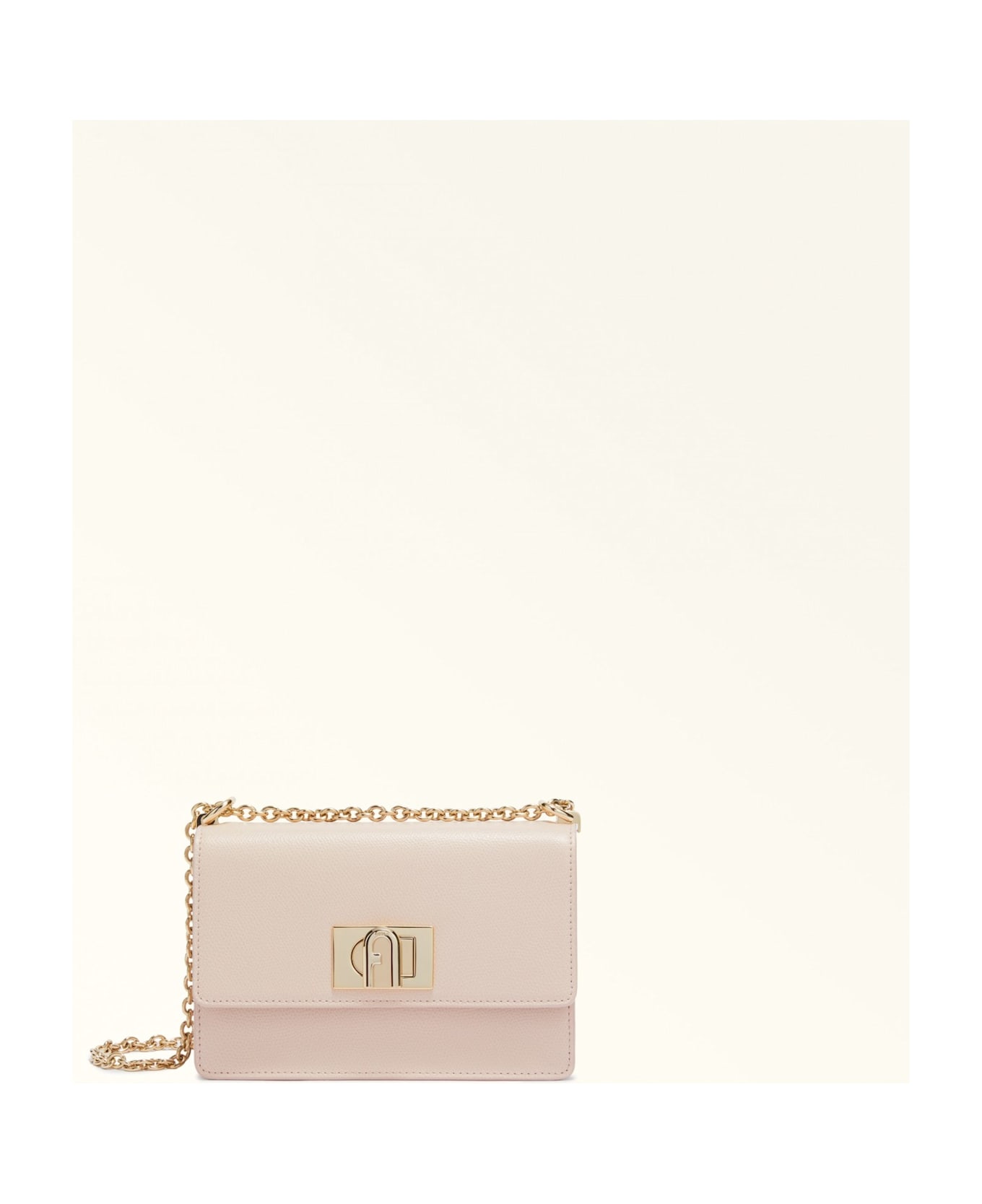 Furla 1927 Mini Leather Shoulder Bag Color Azalea - Azalea