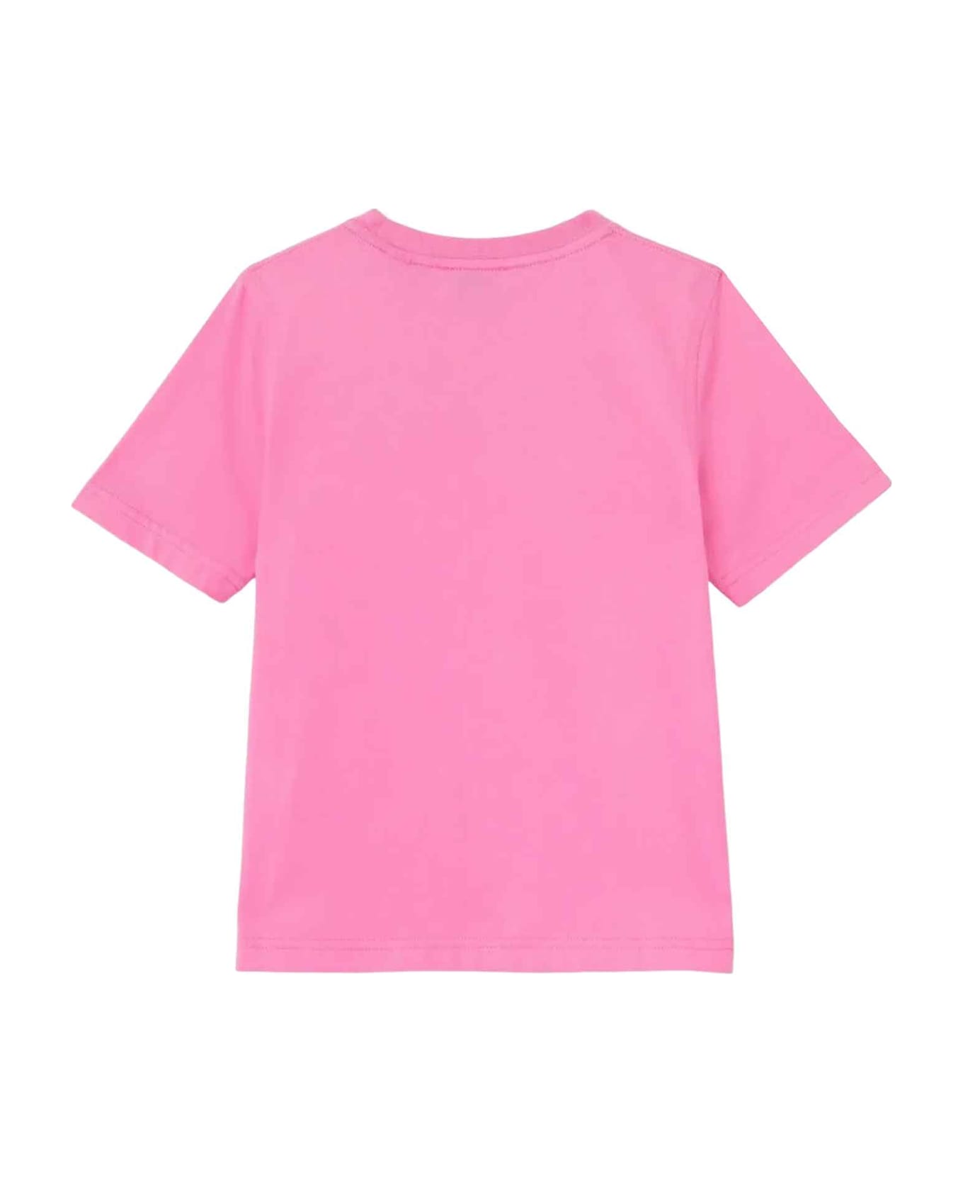 Burberry Pink T-shirt Girl - Rosa Tシャツ＆ポロシャツ