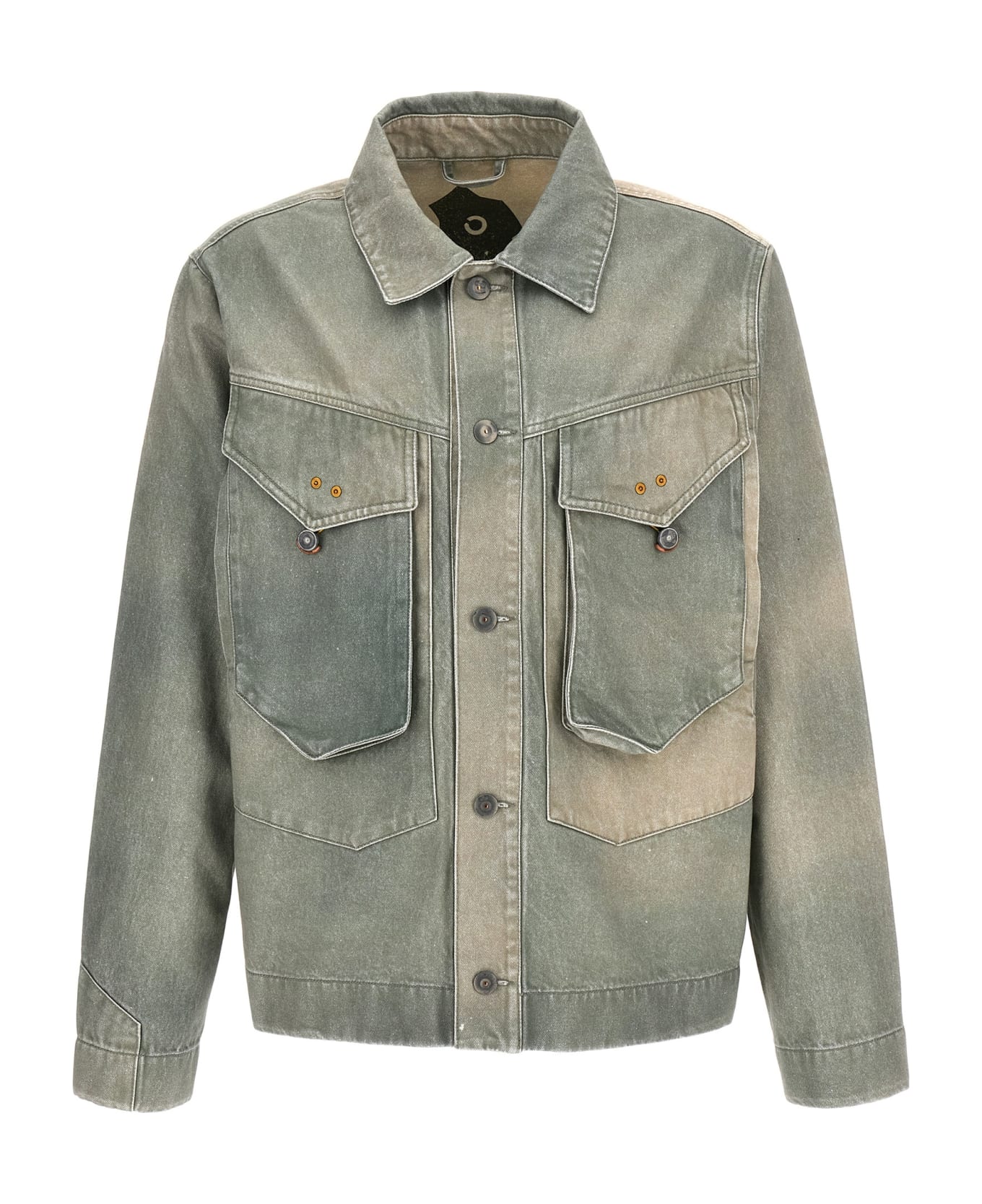 Objects Iv Life 'traditional Denim' Jacket - Green
