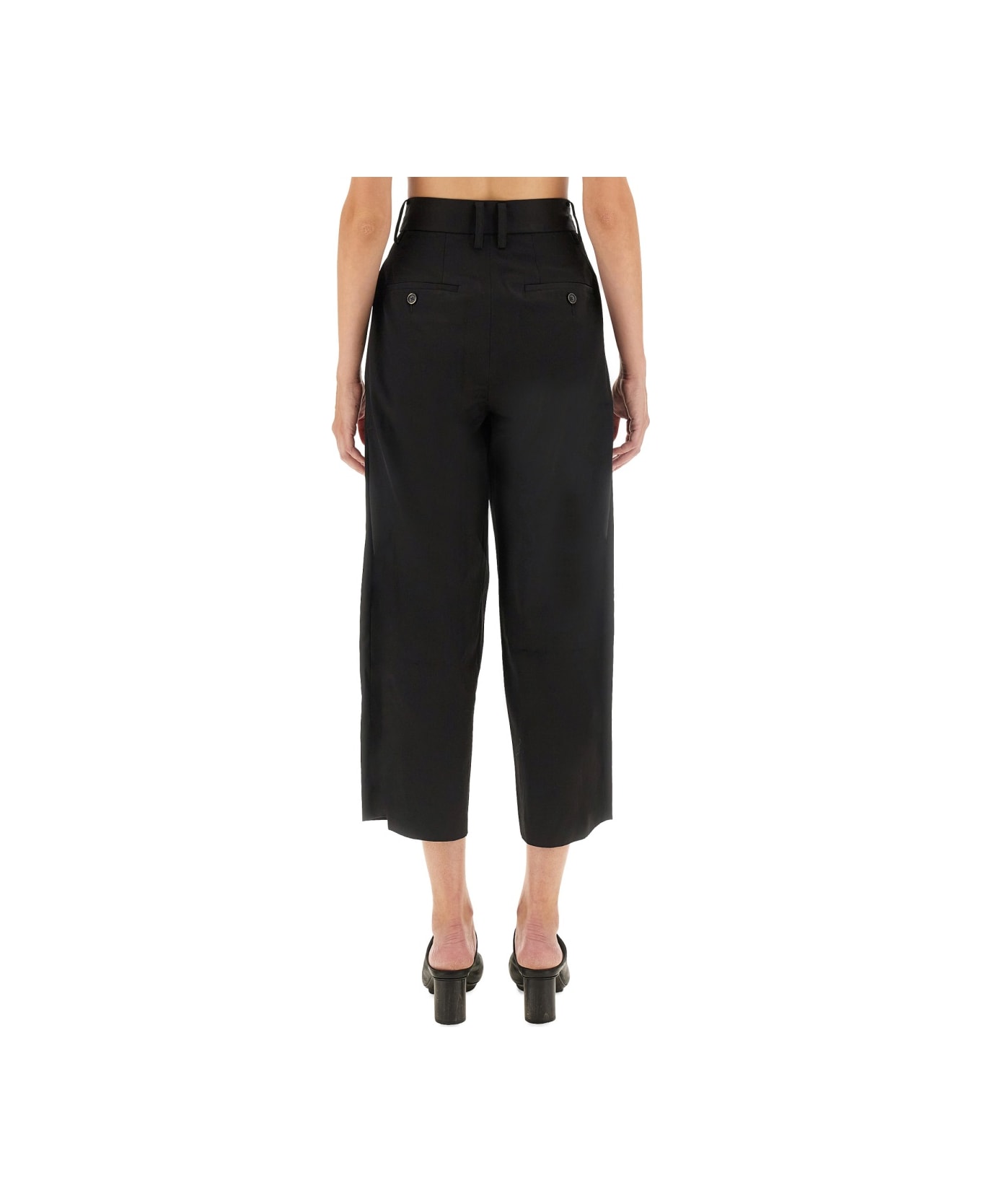 Uma Wang Pants Pudding - BLACK