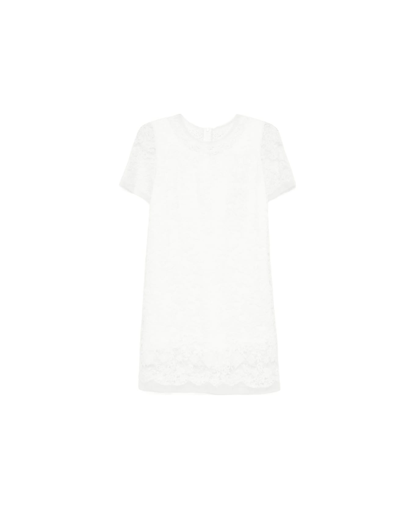 Ermanno Scervino Dress - WHITE