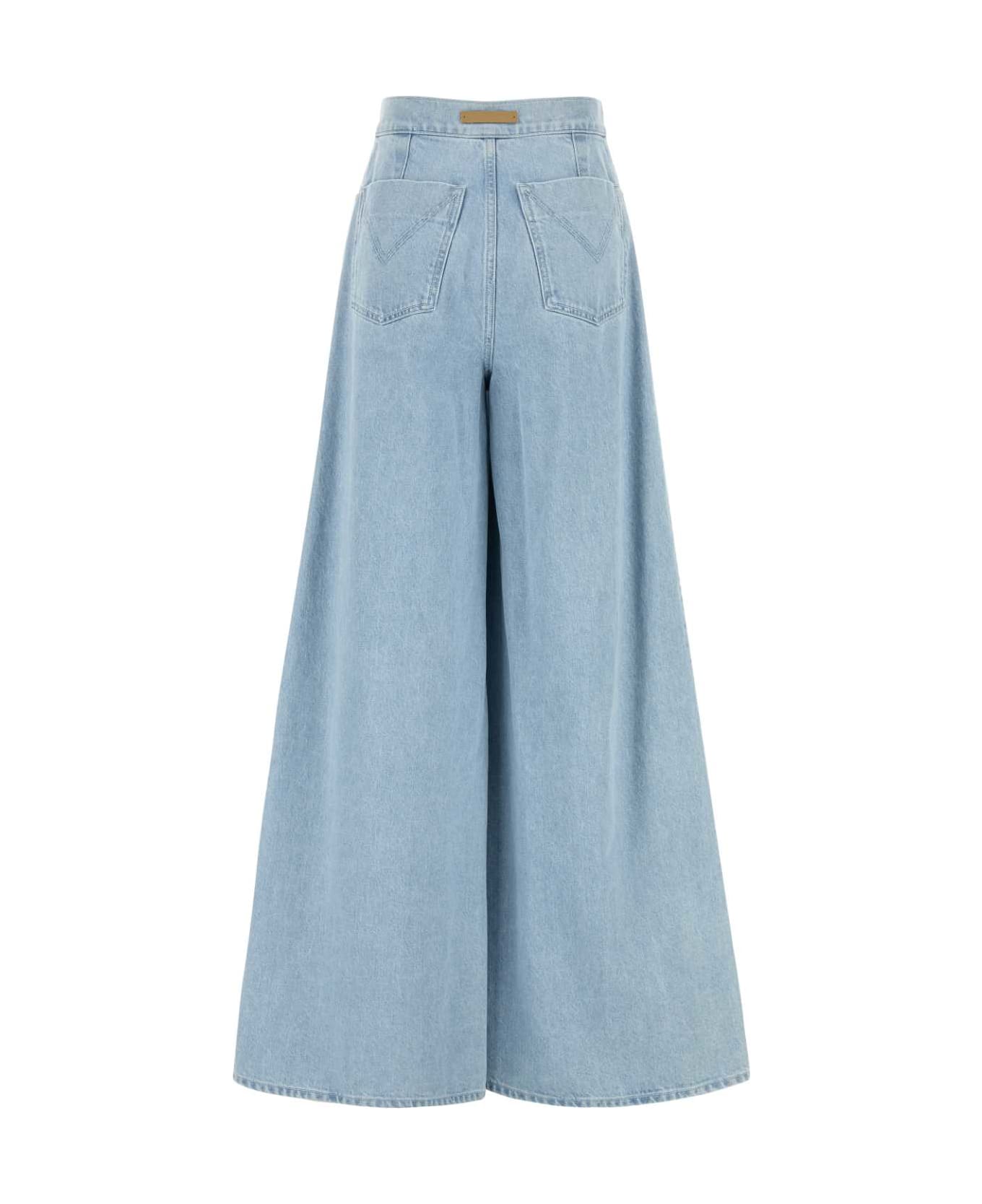 Max Mara Denim Affari Wide-leg Jeans - AZZURRO