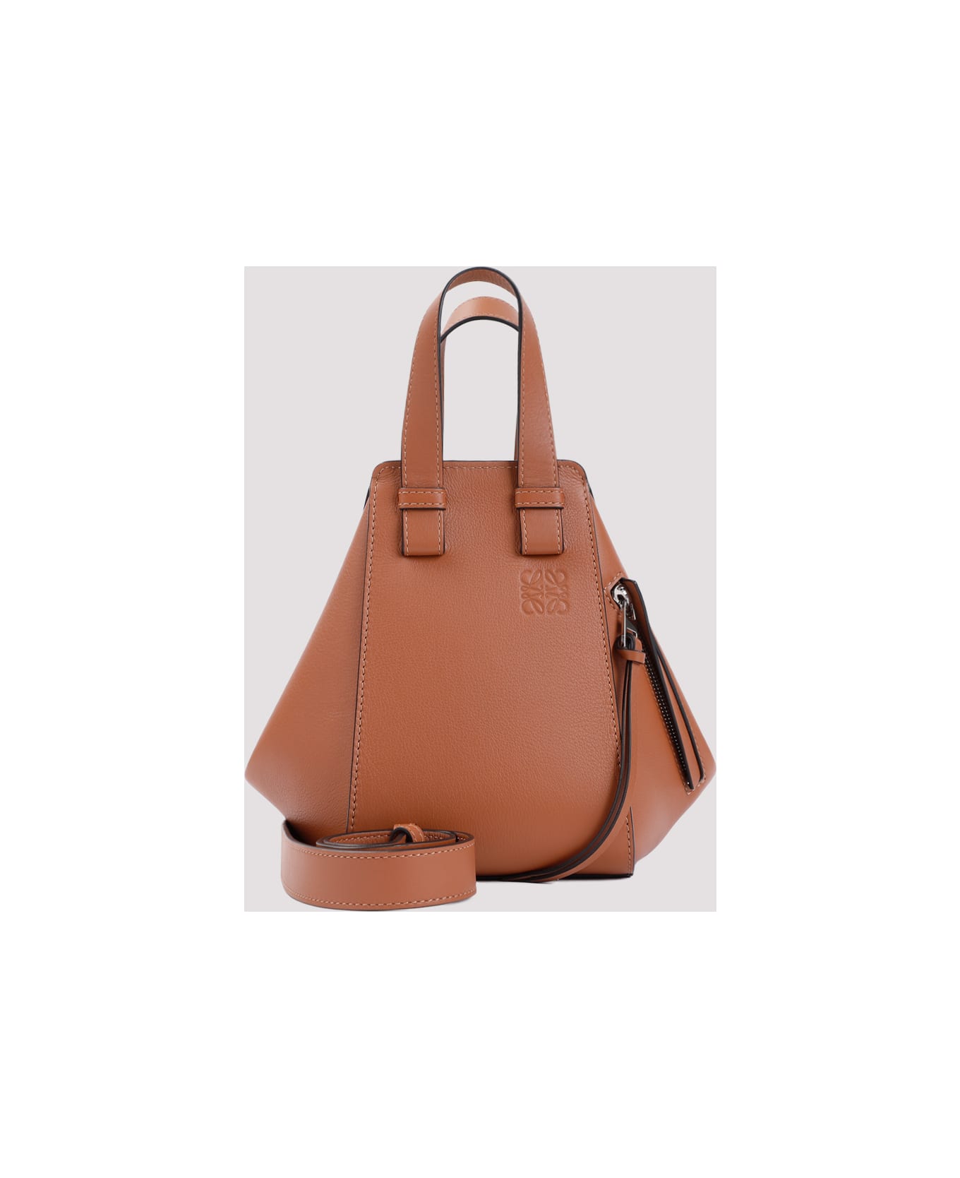 Loewe Hammock Compact Bag - Tan