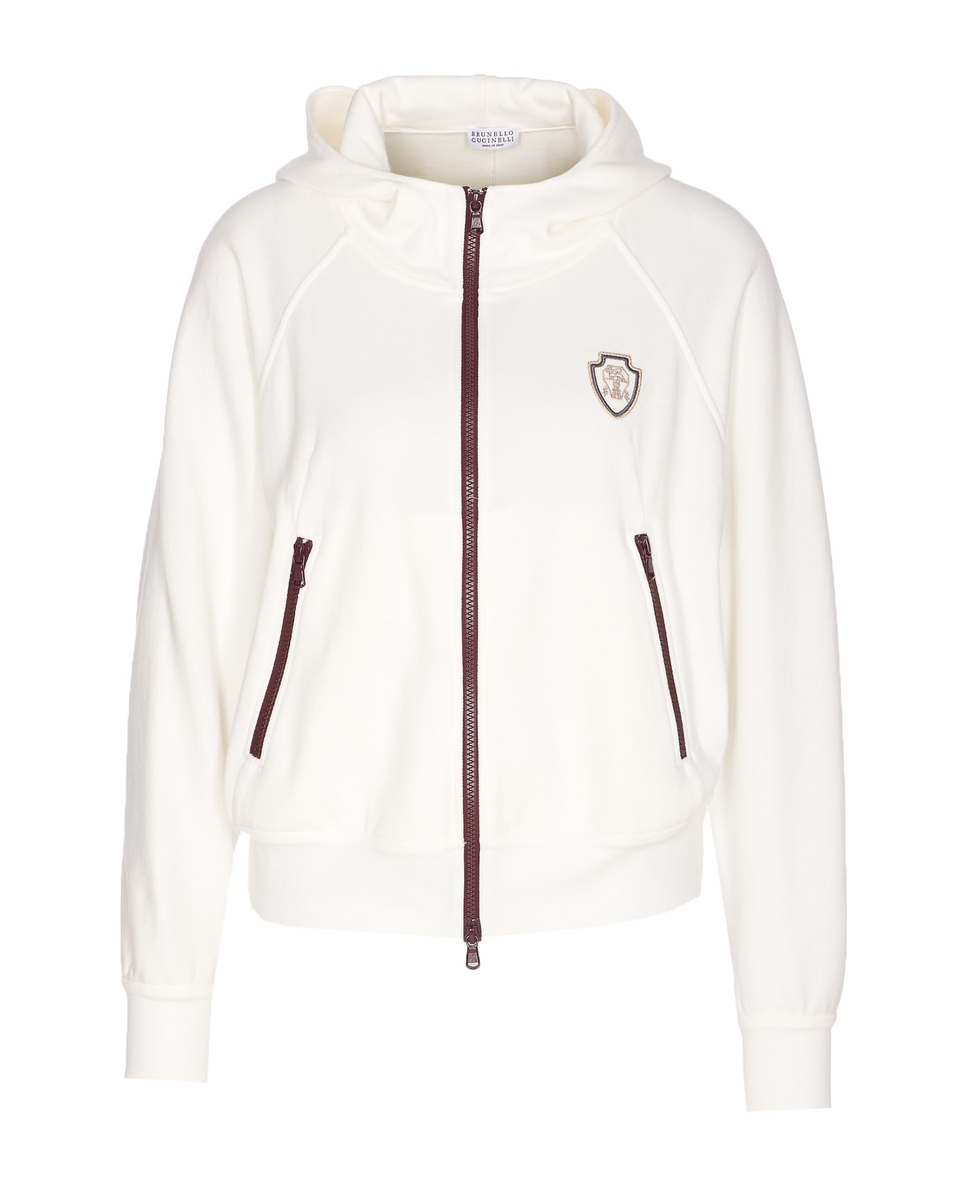 Brunello Cucinelli Zip Up Cardigan