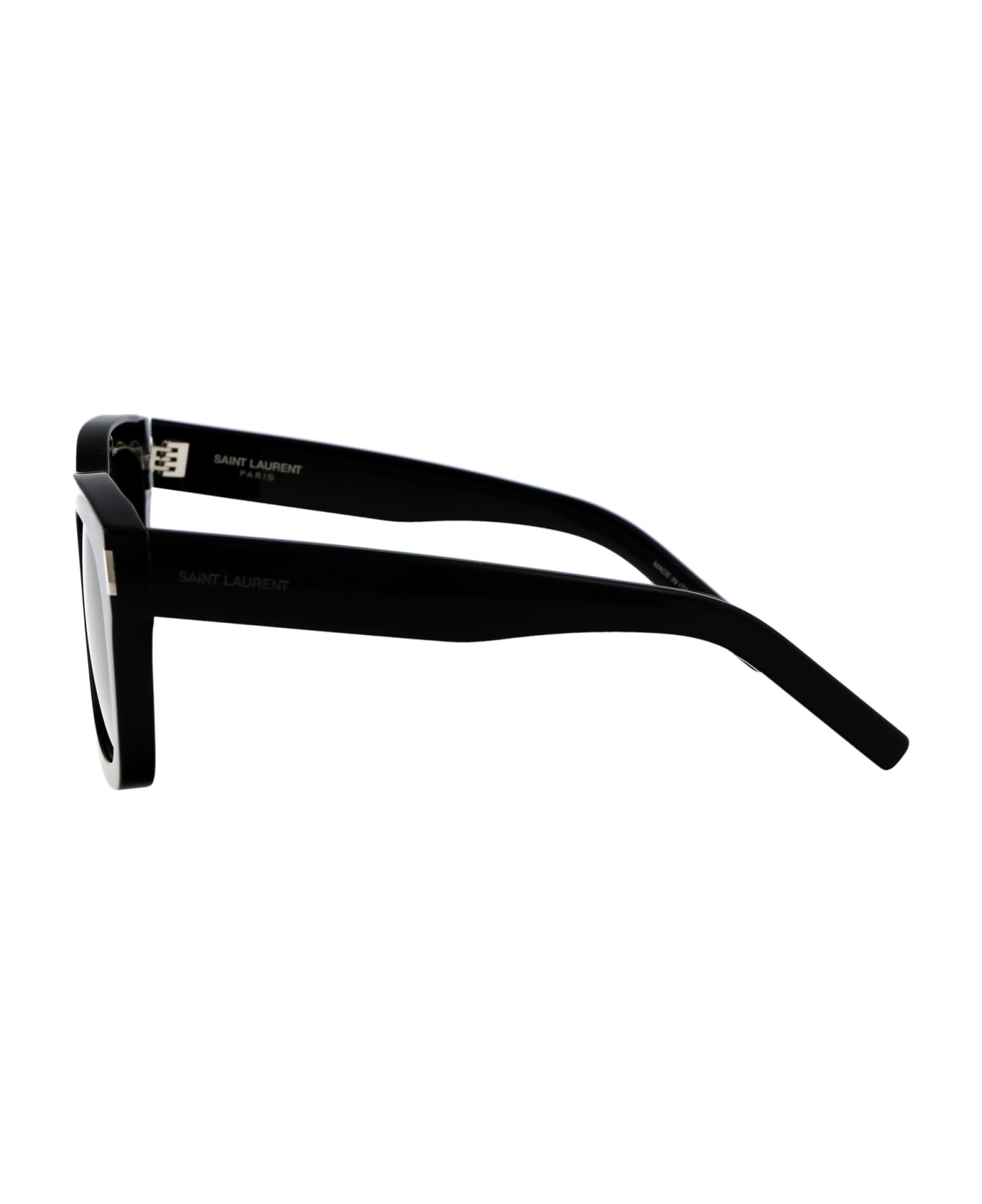 Saint Laurent Eyewear Sl 650 Monceau Sunglasses - 001 BLACK BLACK BLACK サングラス