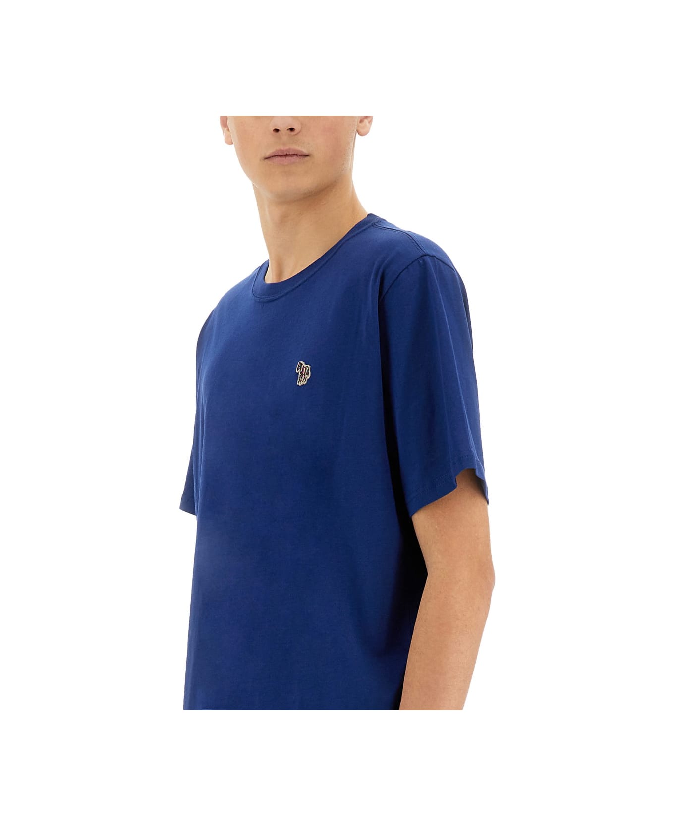 PS by Paul Smith "zebra" T-shirt - BLUE
