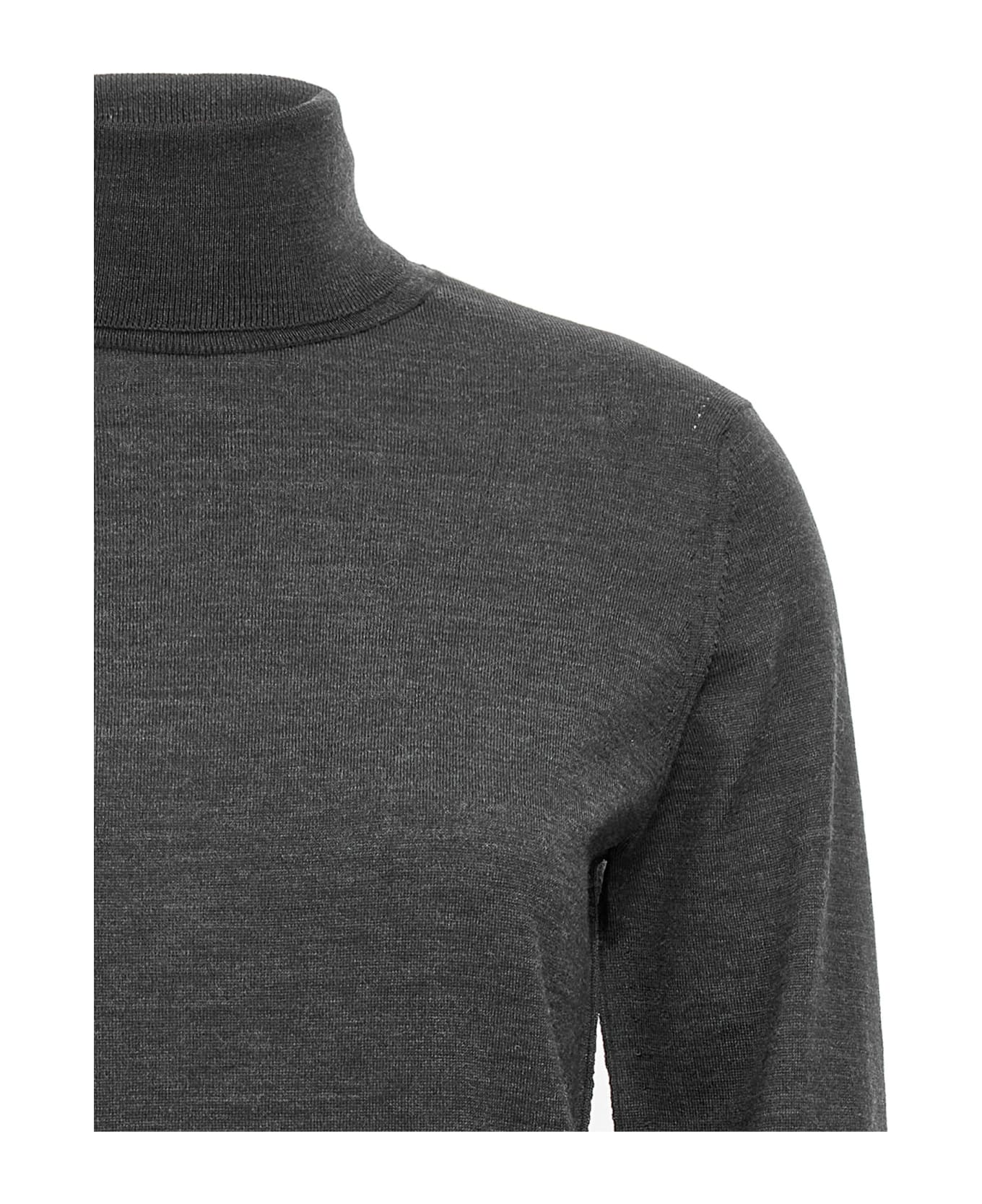 Maison Margiela Work-in-progress High-neck Sweater - ANTHRACITE ニットウェア