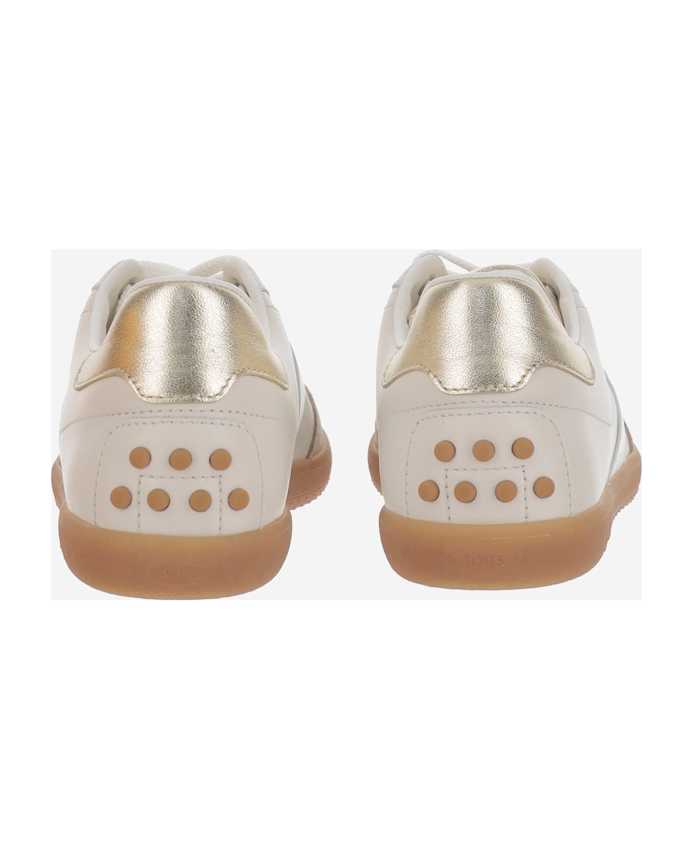 Tod
s White And Beige Sneakers - Rope