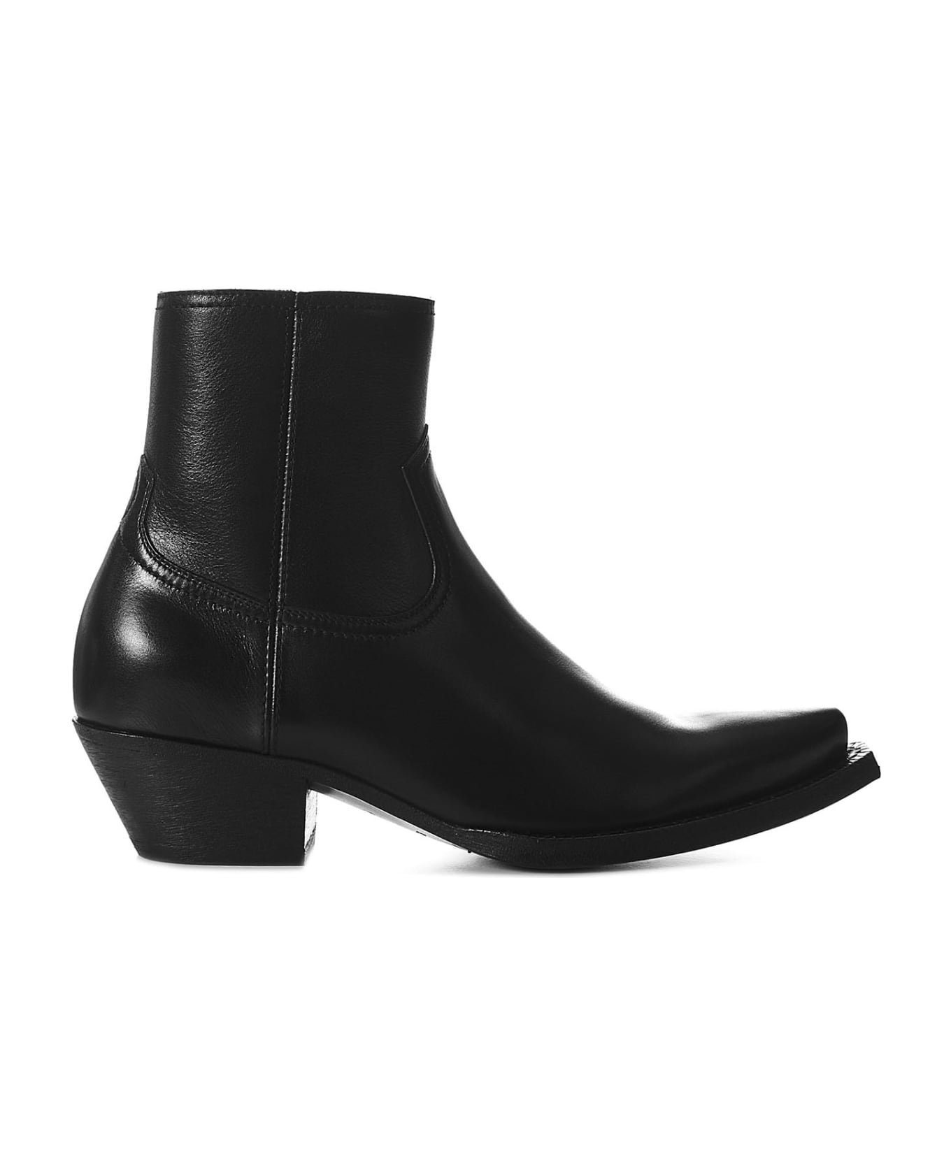 Saint Laurent Lukas 40 Boots - Black
