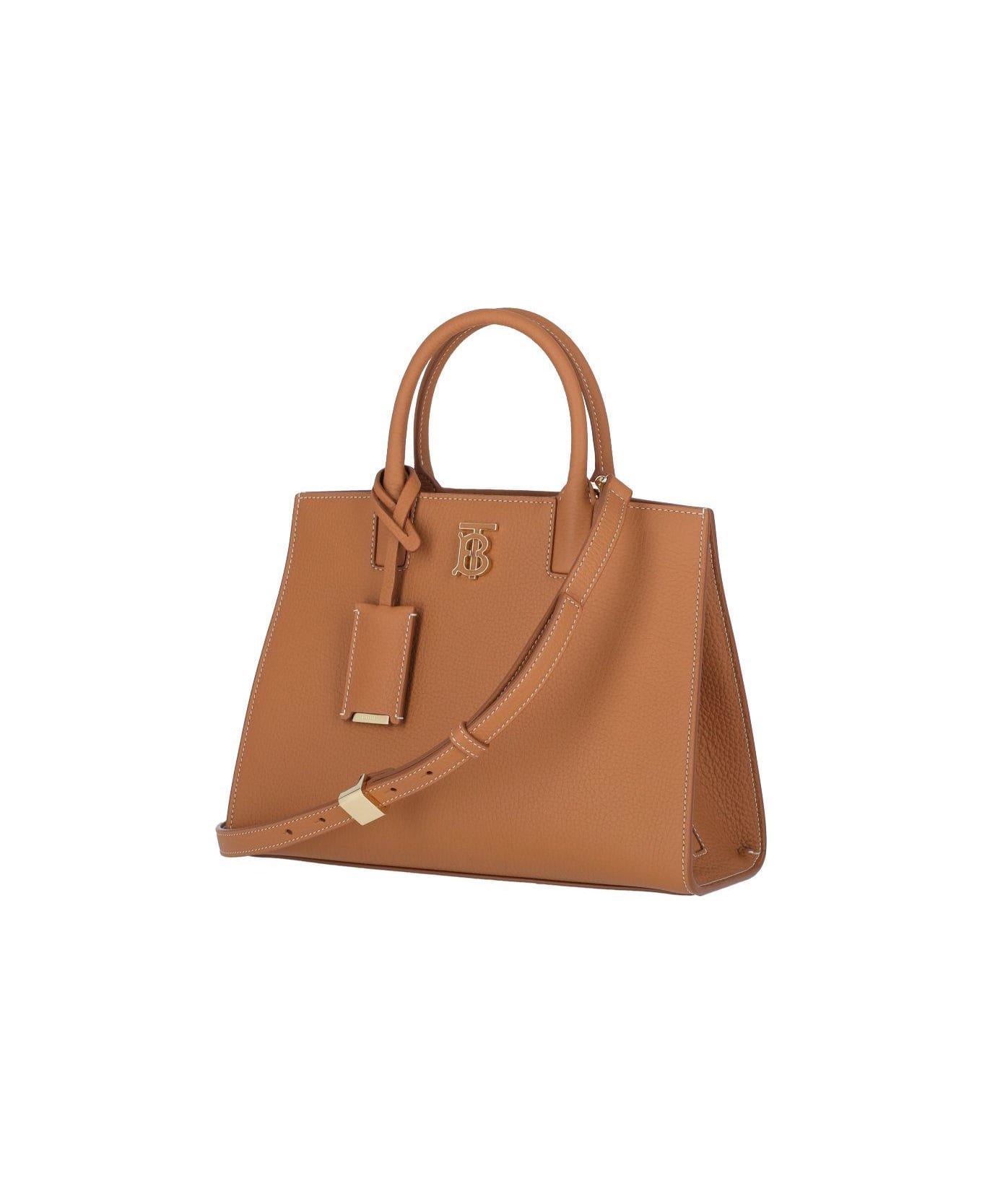 Burberry Mini Frances Top Handle Bag - is the perfect bag for overnight stays and weekends away