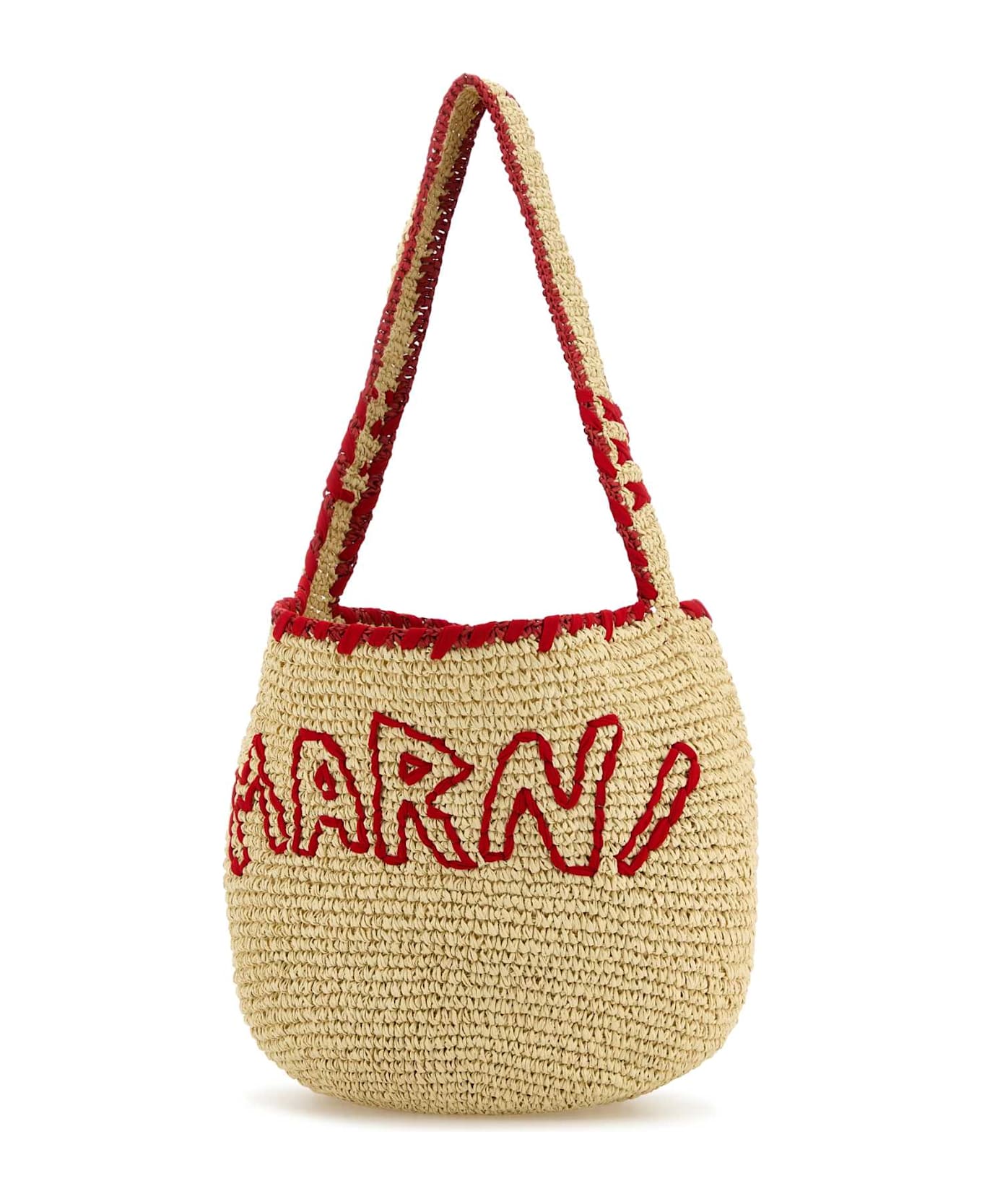 Marni Raffia Shopping Bag - ZO980