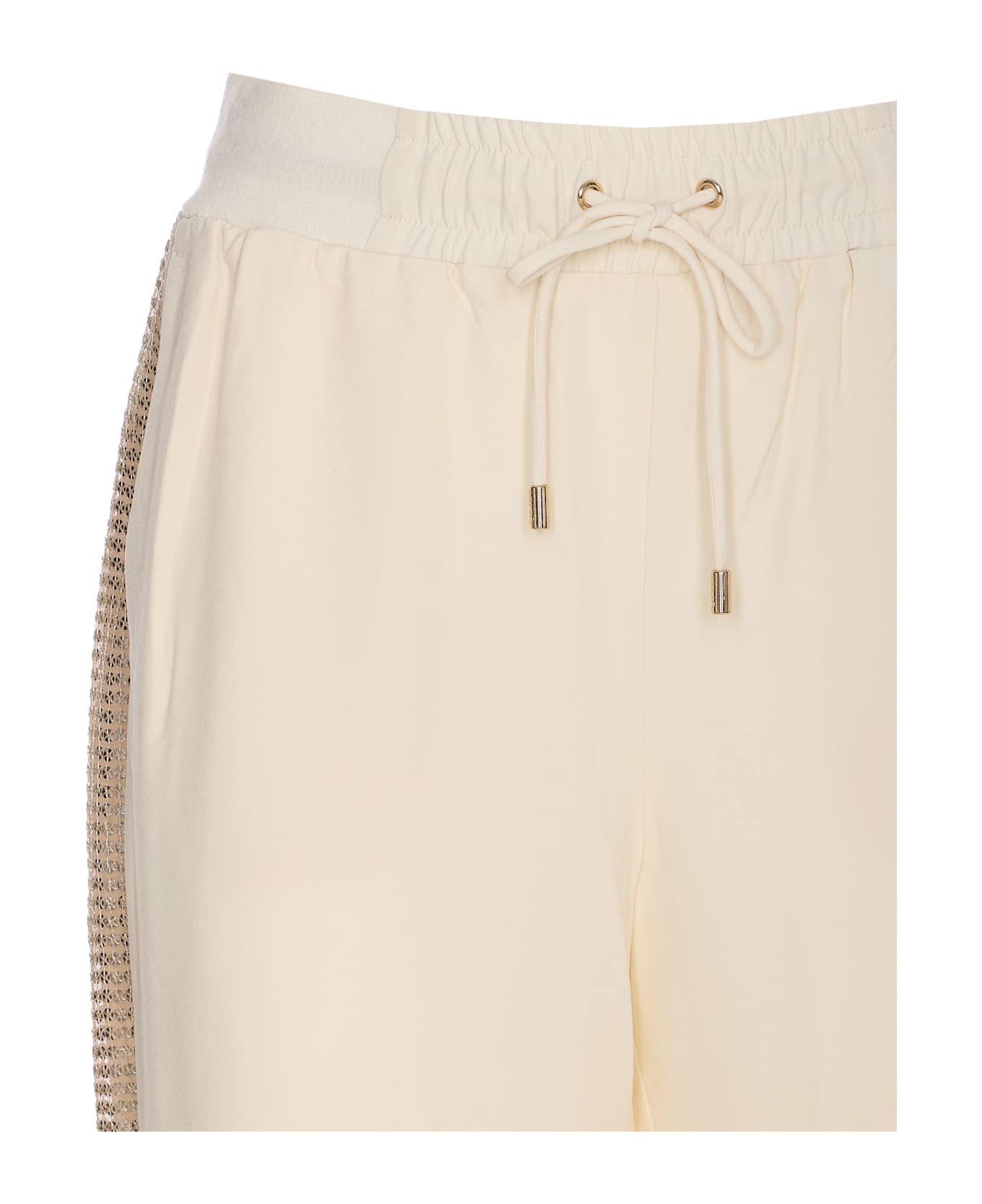 Liu-Jo Track Pants - Beige