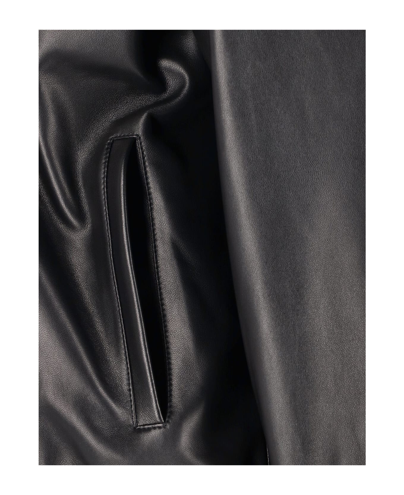 Fendi Lamb Leather Jacket - Black  