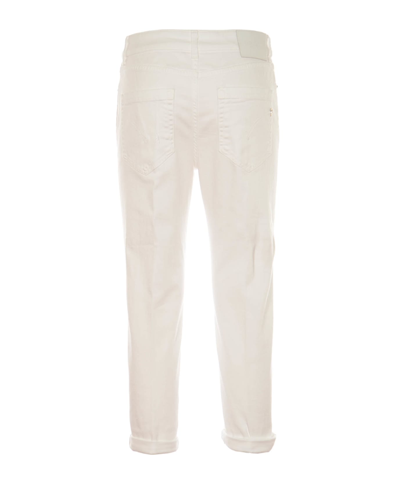 Dondup Classic Fitted Jeans - Bianco