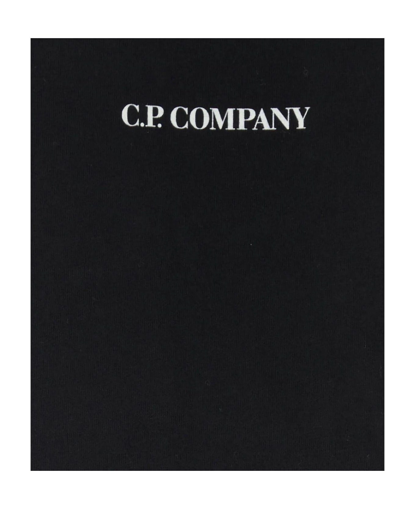 C.P. Company Black Cotton T-shirt - Nero シャツ