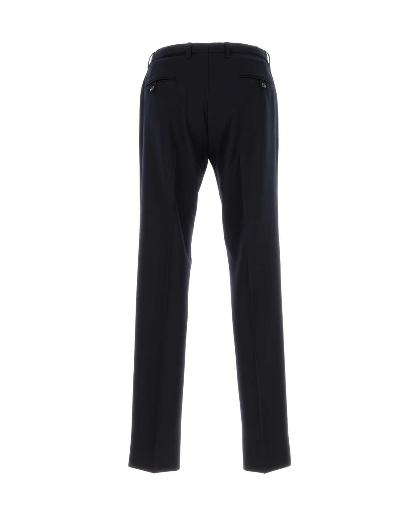 Prada Midnight Blue Wool Pant - BLEU